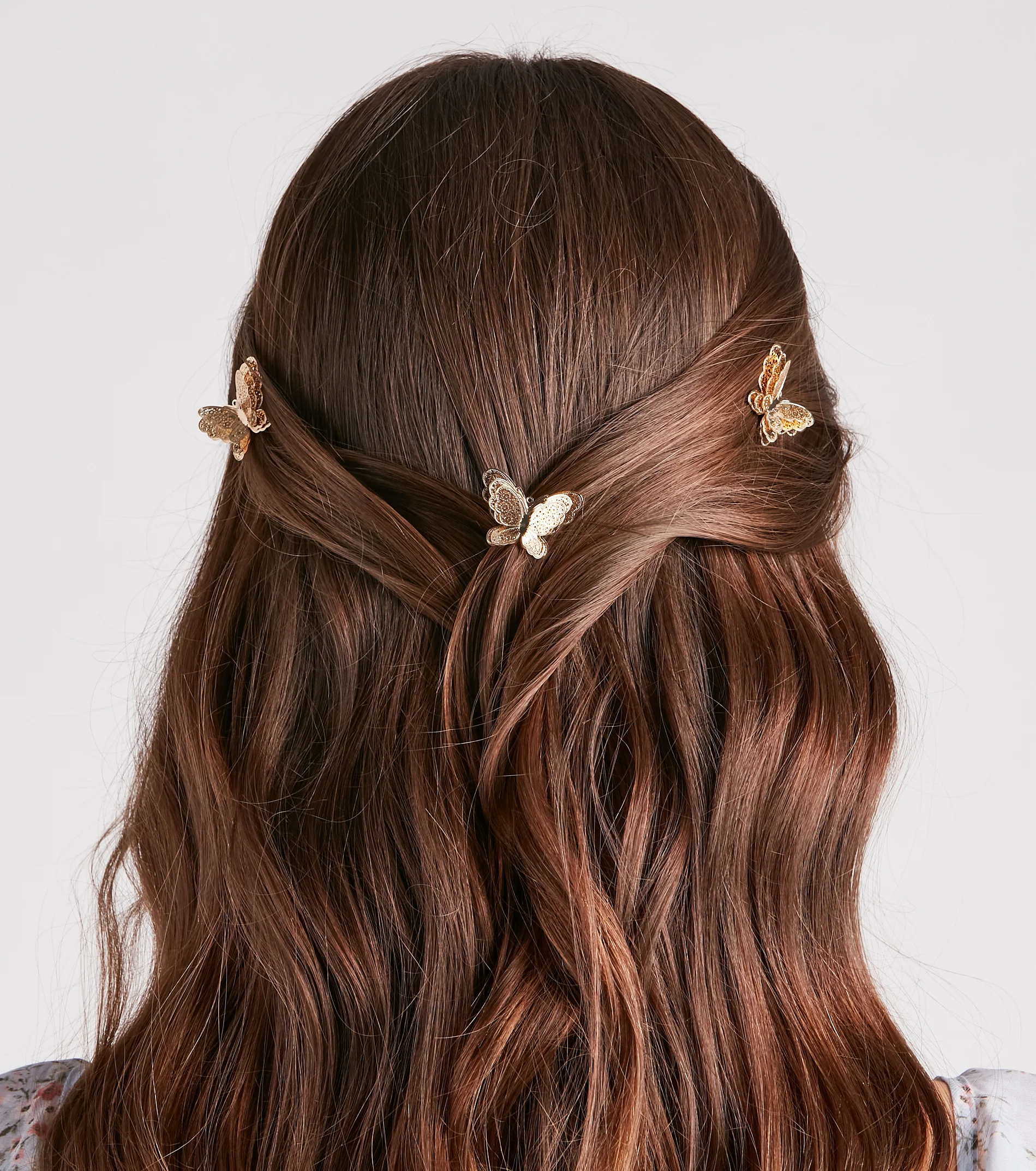 Winged Spirit Butterfly Hair Pins