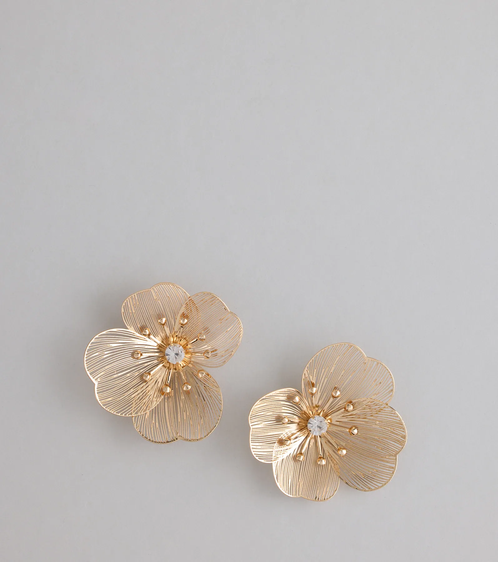 Floral Crush Flower Stud Earrings