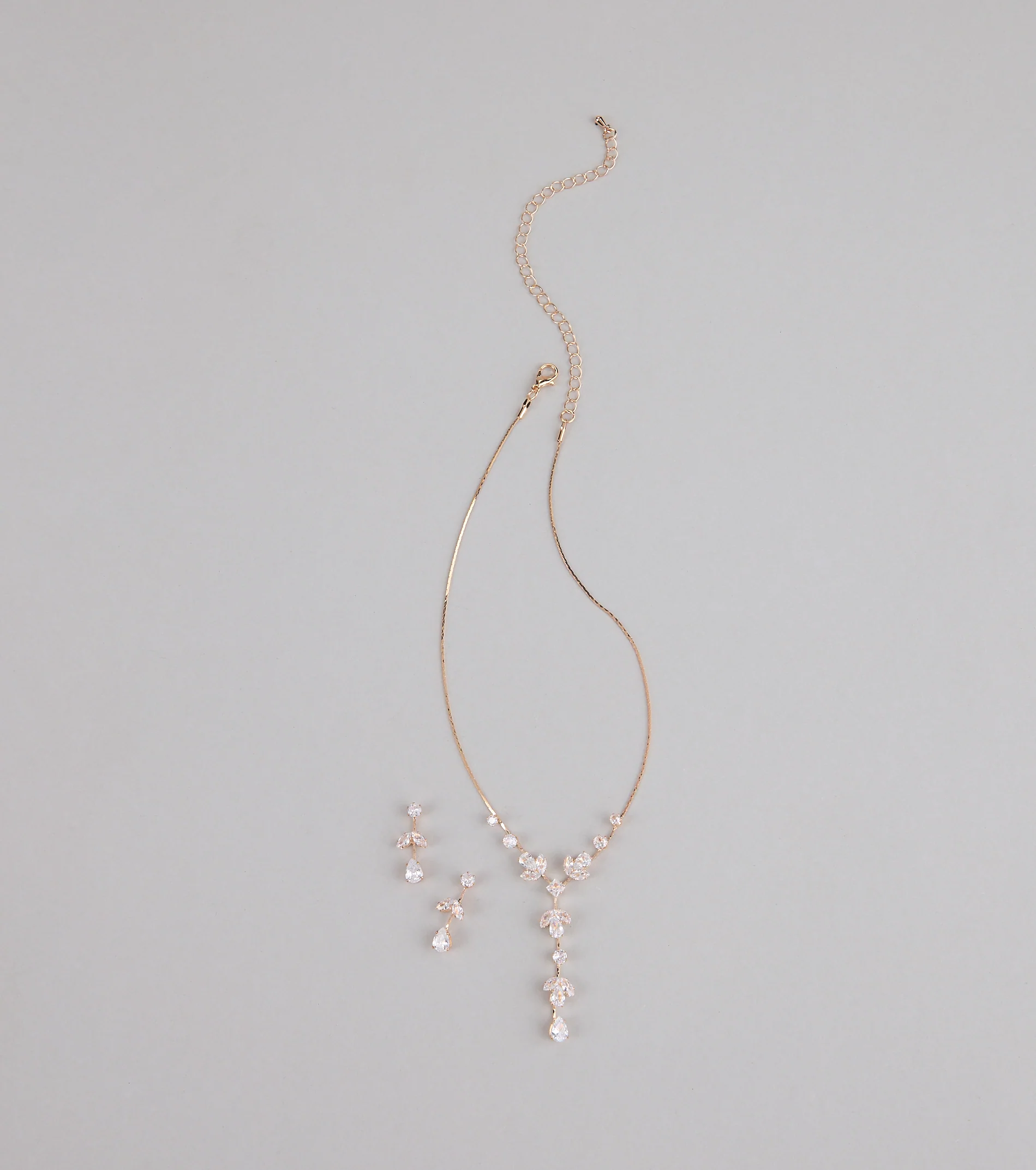 Garden Gala Cubic Zirconia Jewelry Set