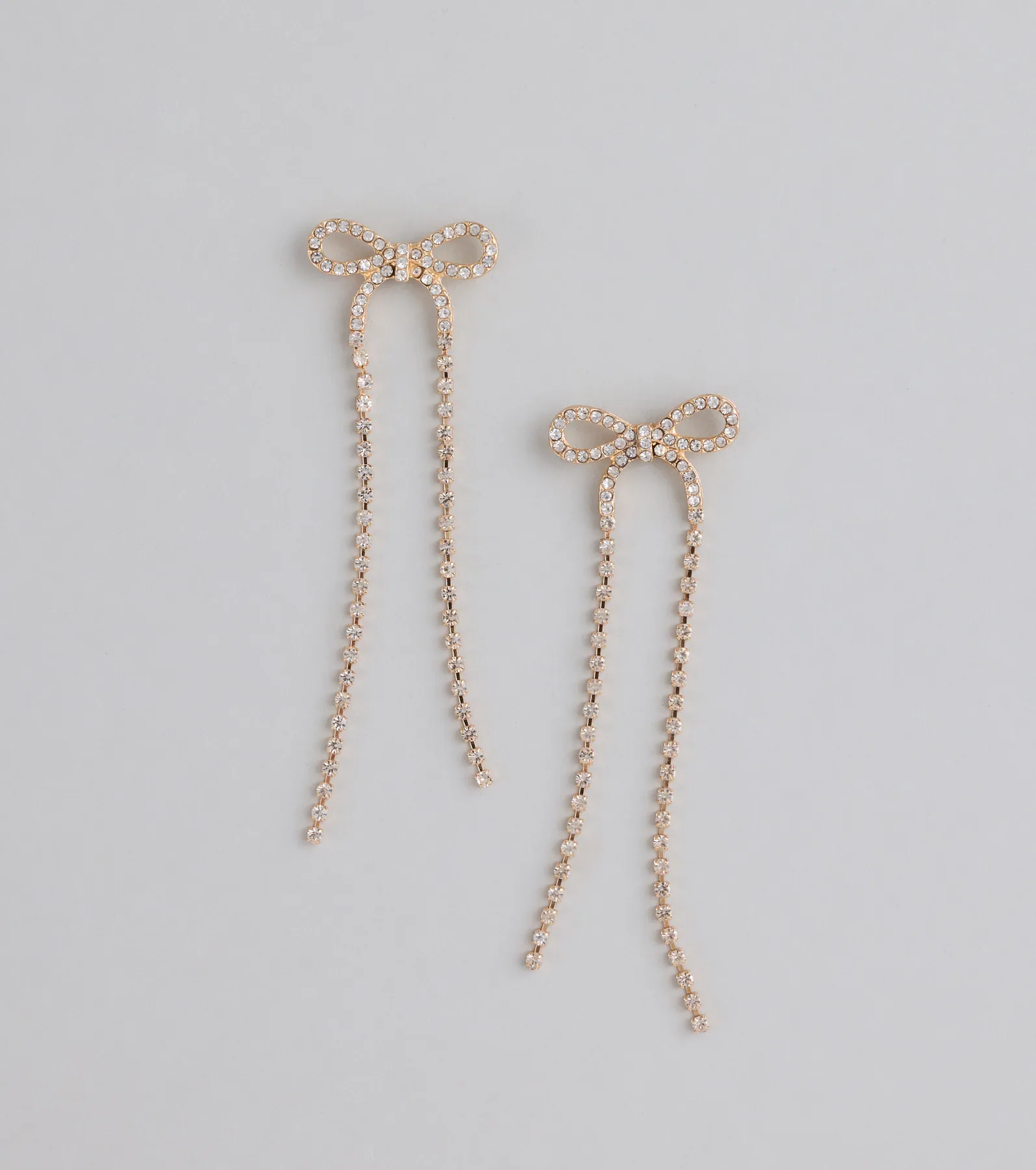 Flirt Mode On Bow Drop Earrings