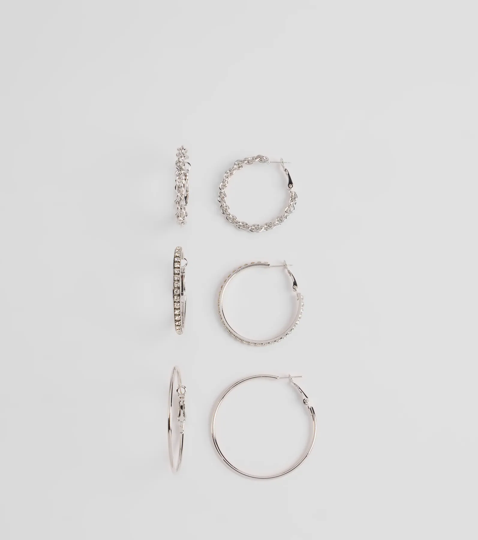 Perfect Balance Hoop Earrings Set