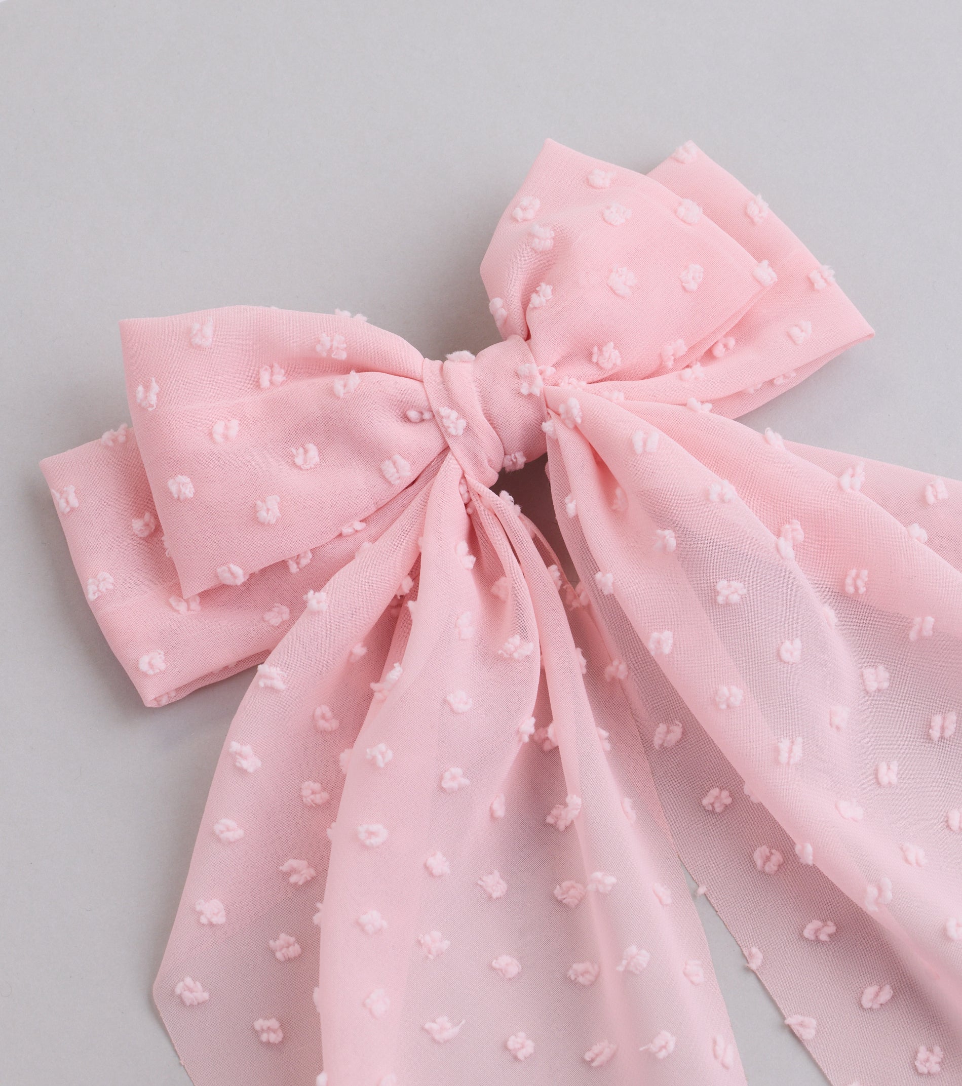 Love In the Air Sheer Hair Bow Clip