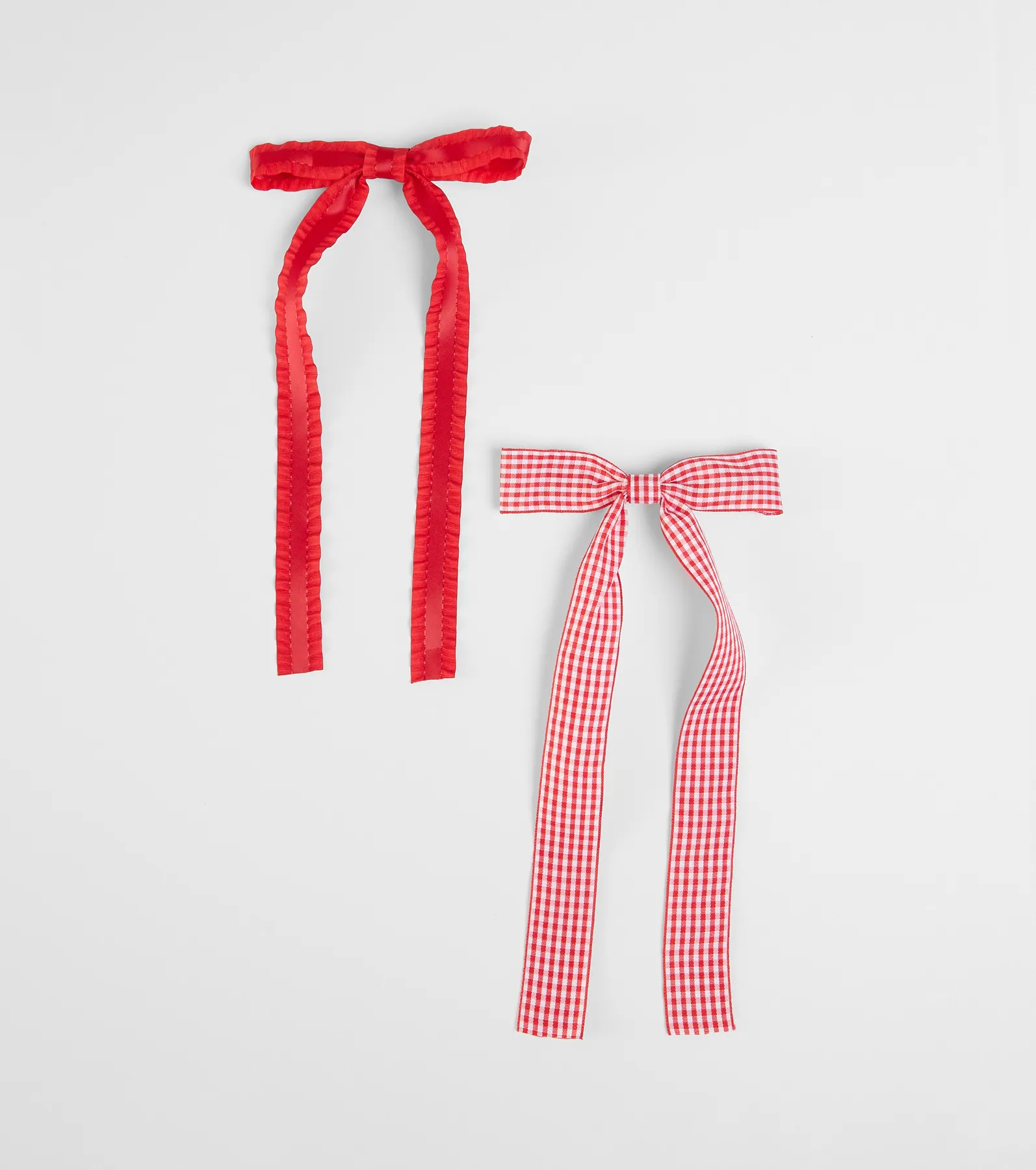 Preppy And Sweet Two-Pack Bow Hair Clips