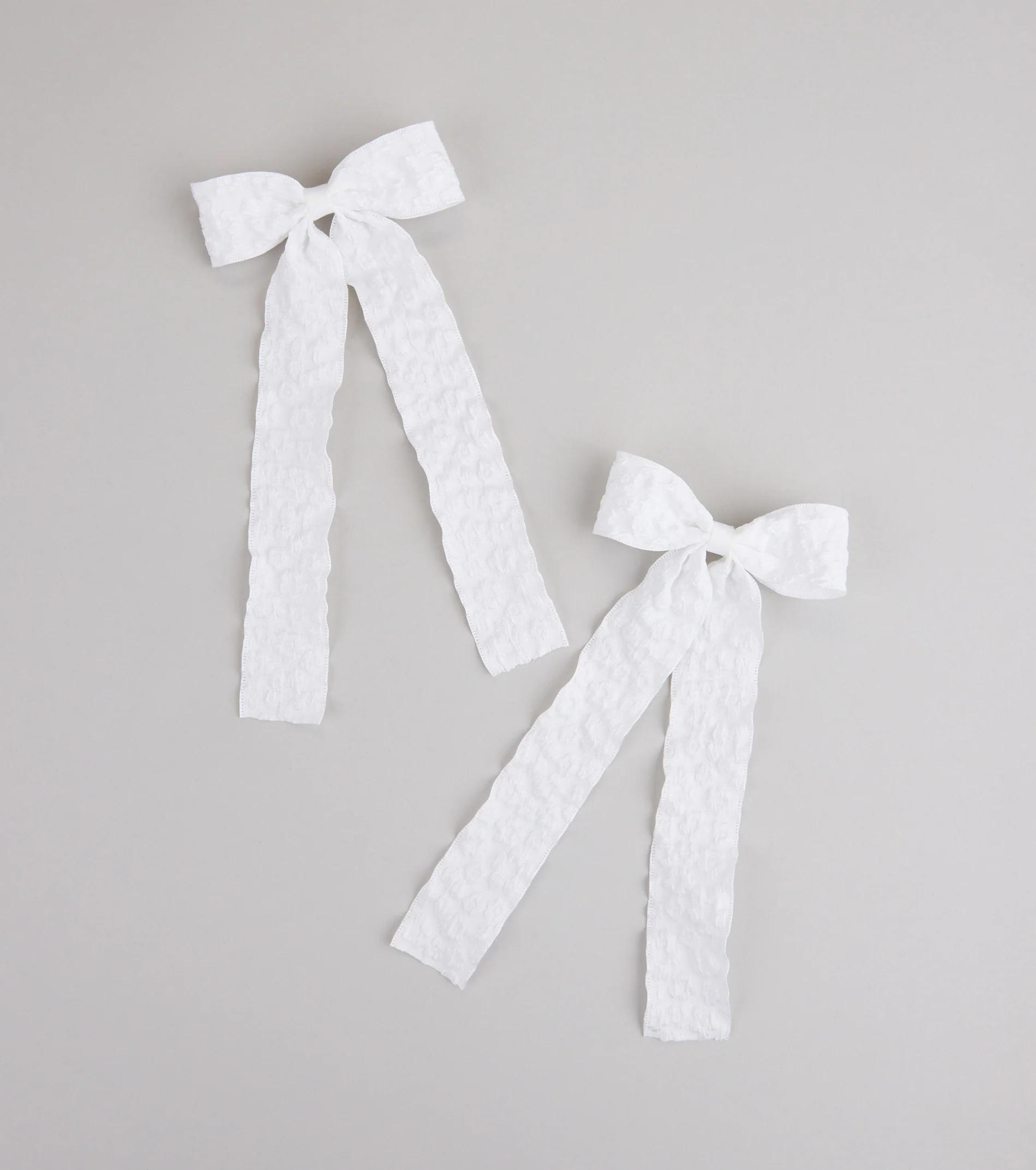 Soft Girl Season Hair Bow Clip Set