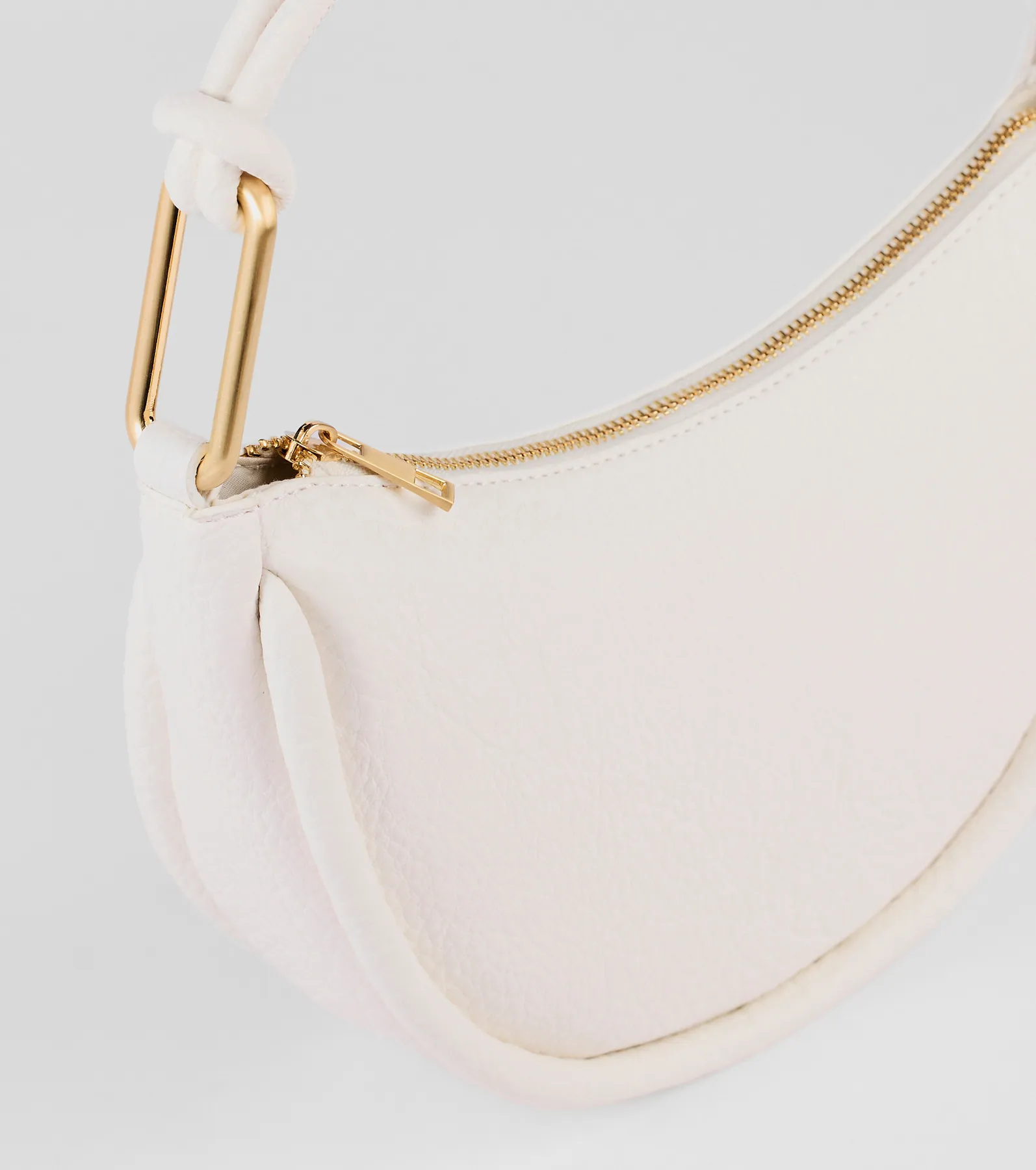 Effortless Chic Faux Leather Shoulder Bag