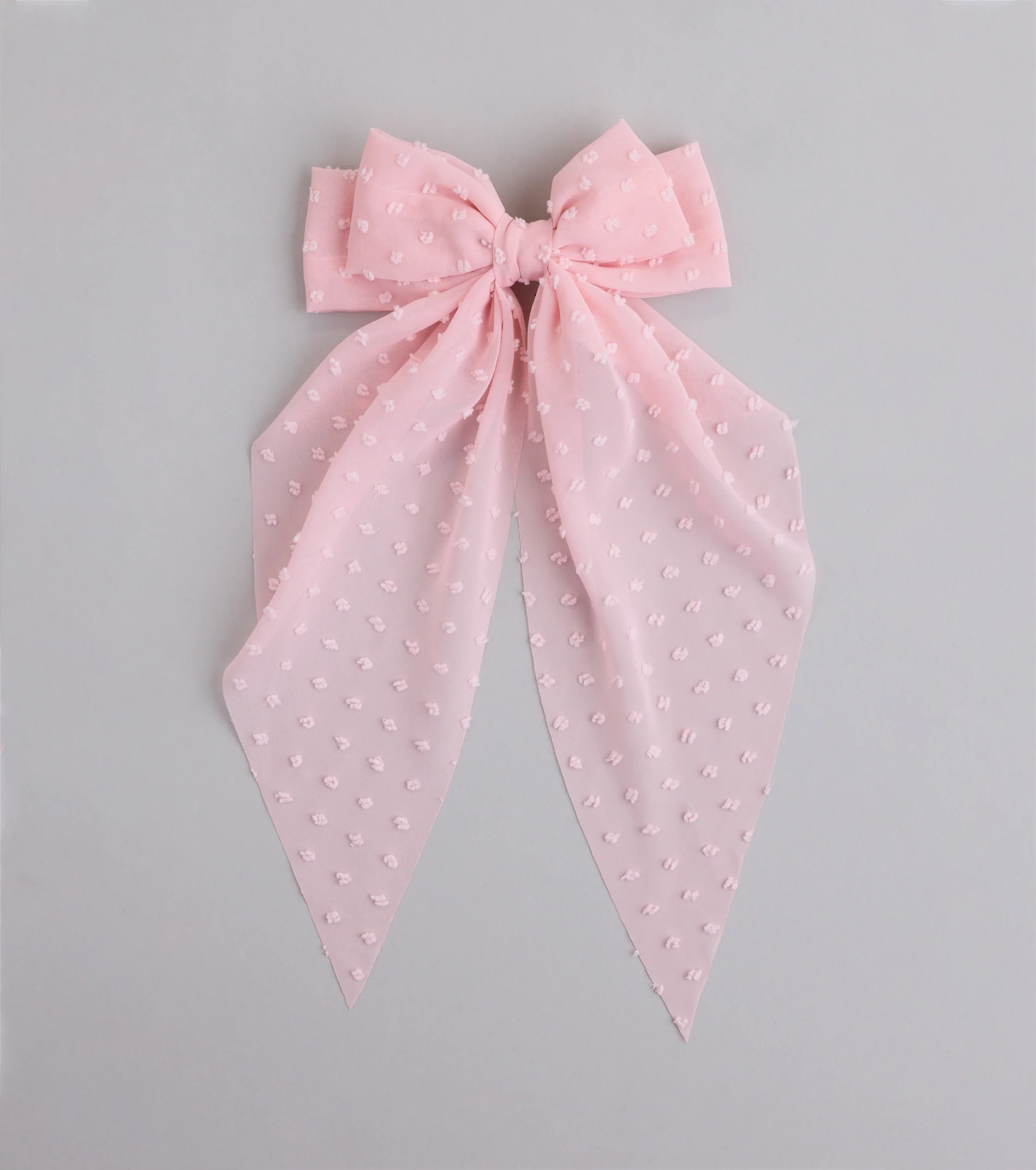 Love In the Air Sheer Hair Bow Clip