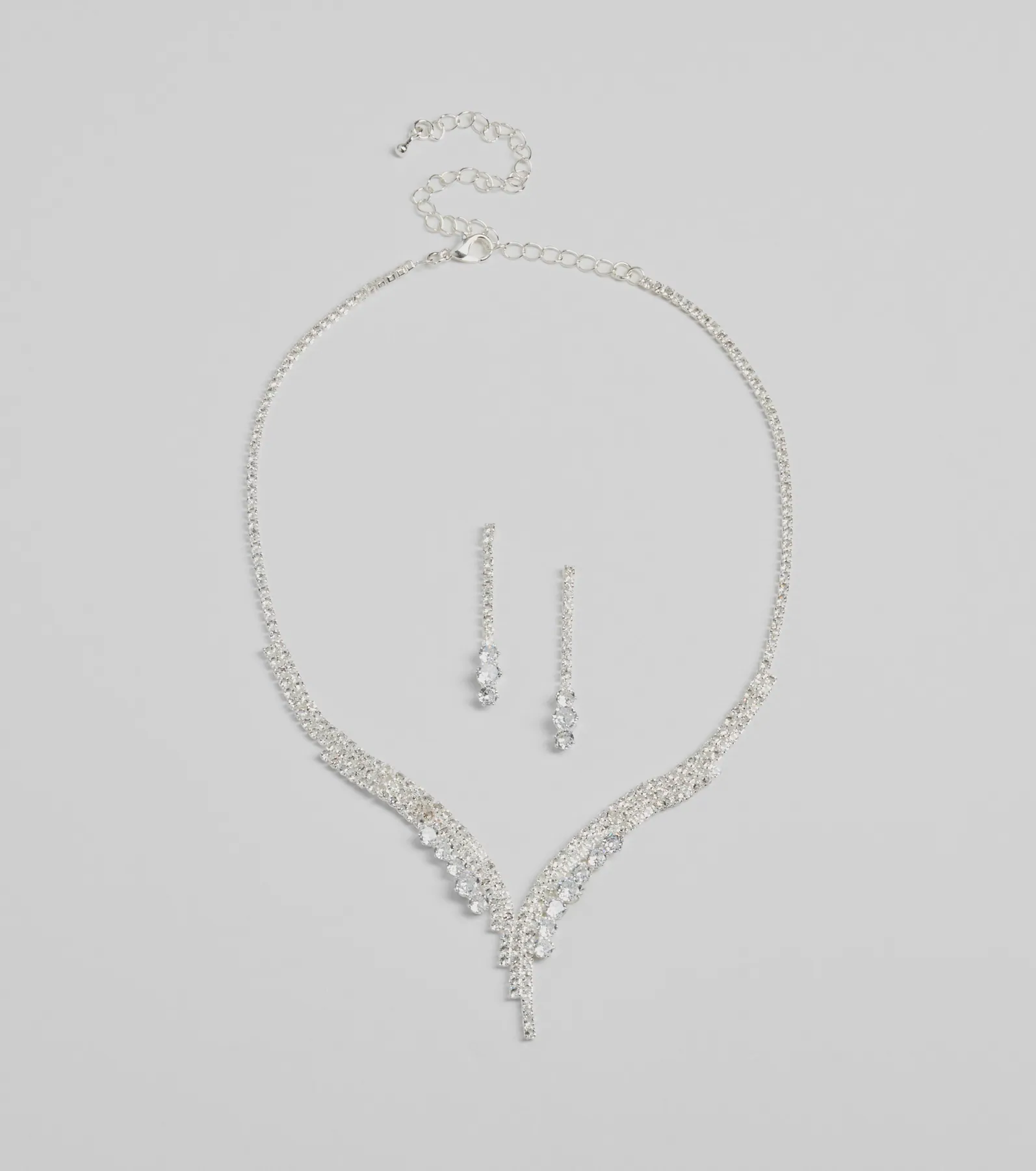 Beauty Perfection Necklace And Earrings Set