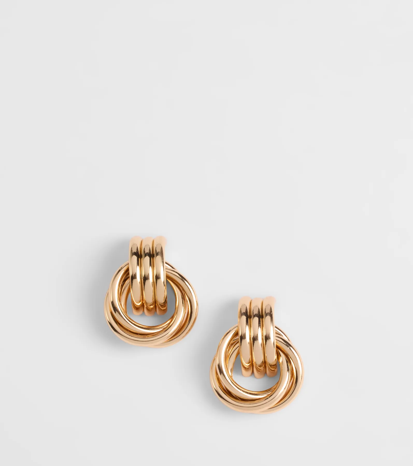 Statement Layered Hoop Earrings