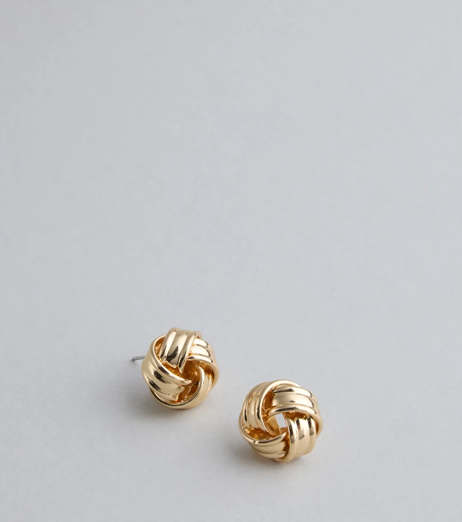 Lover's Knot Stud Earrings