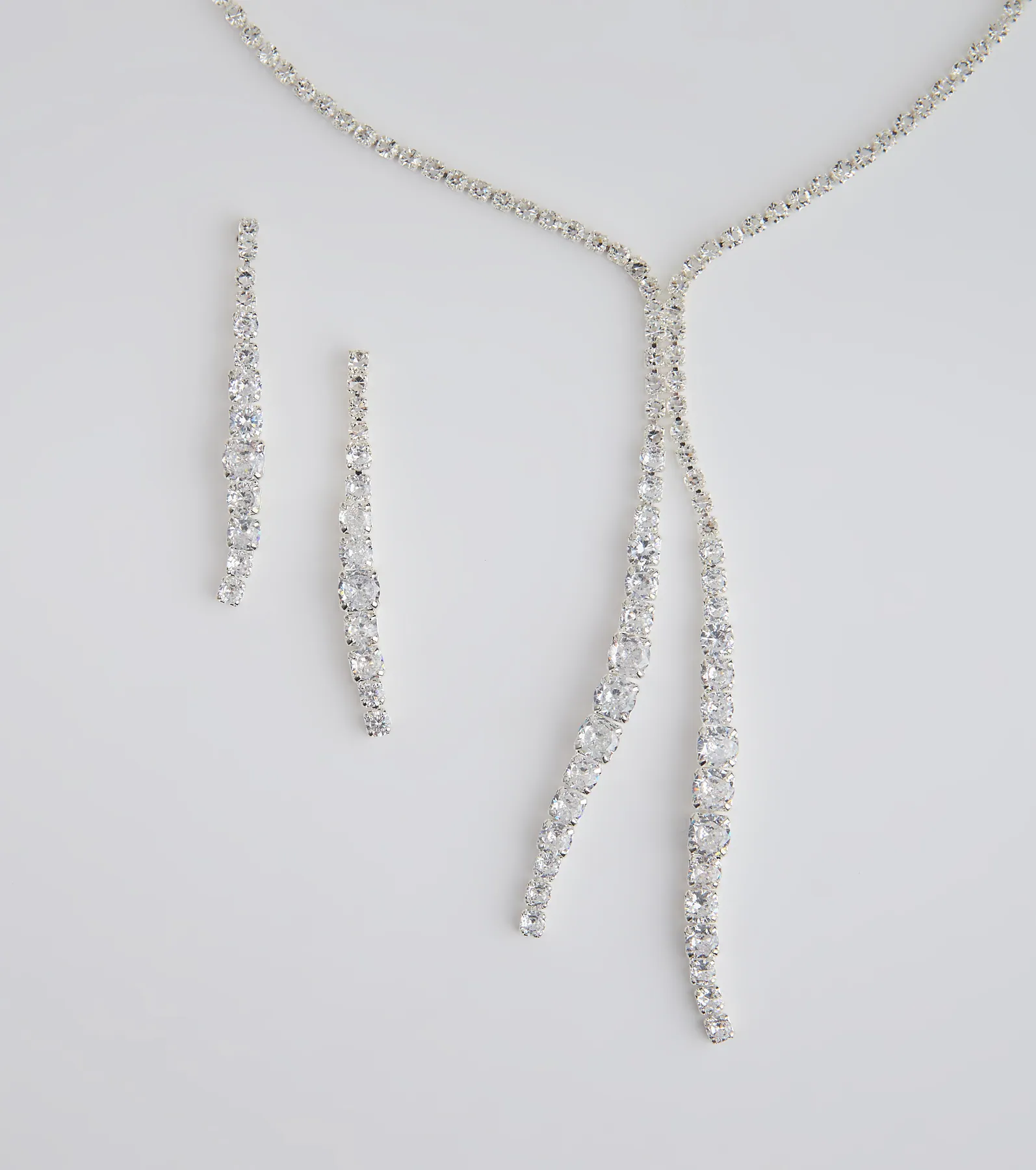 Epitome Of Elegance Necklace And Earrings Set