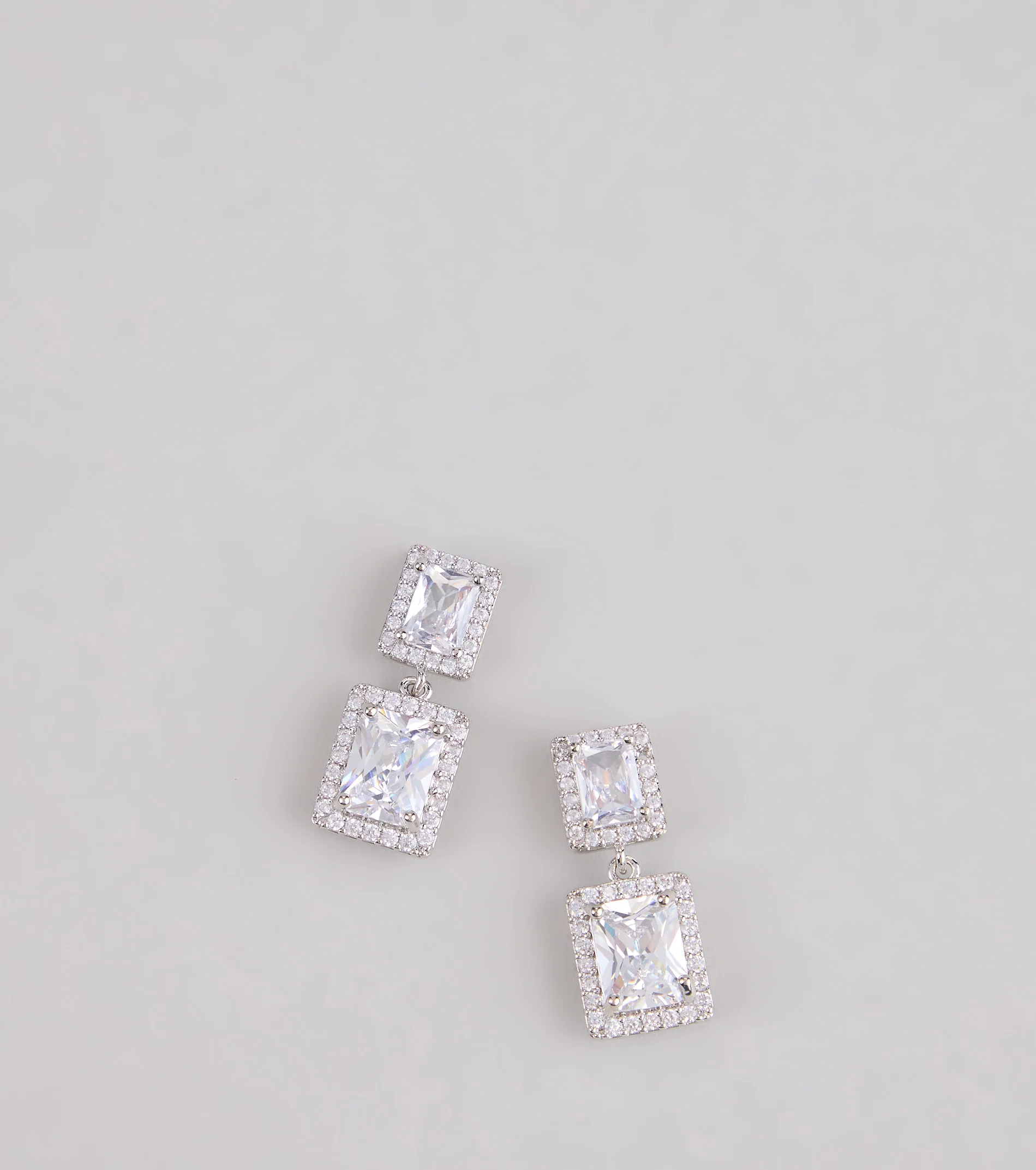 Double Take Cubic Zirconia Earrings