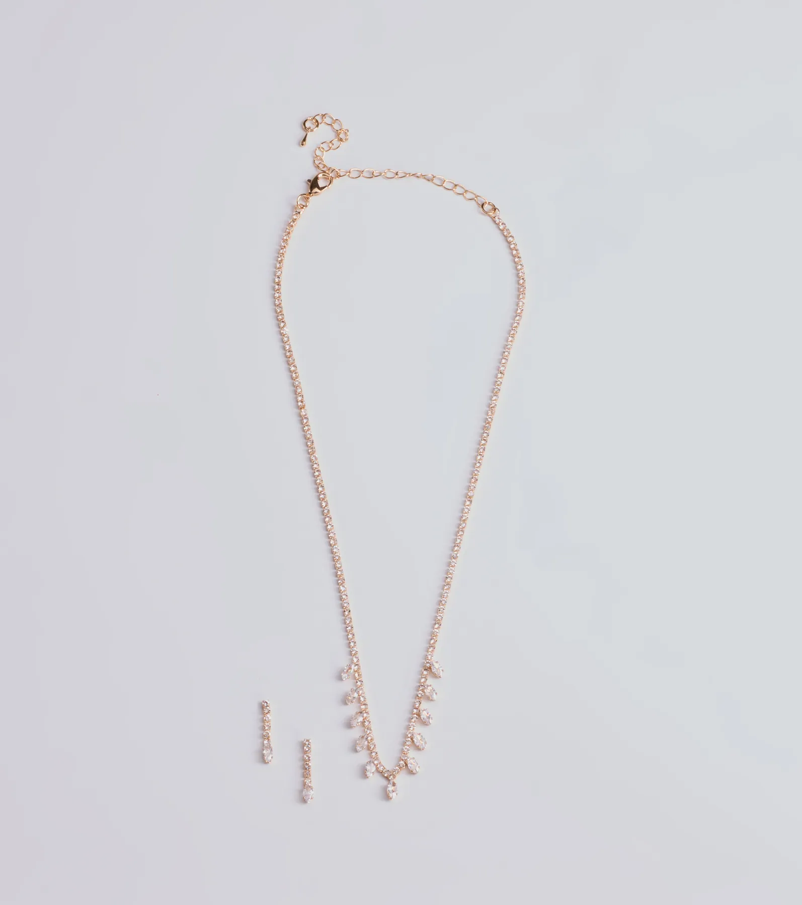 Enchant Me Necklace And Earrings Set