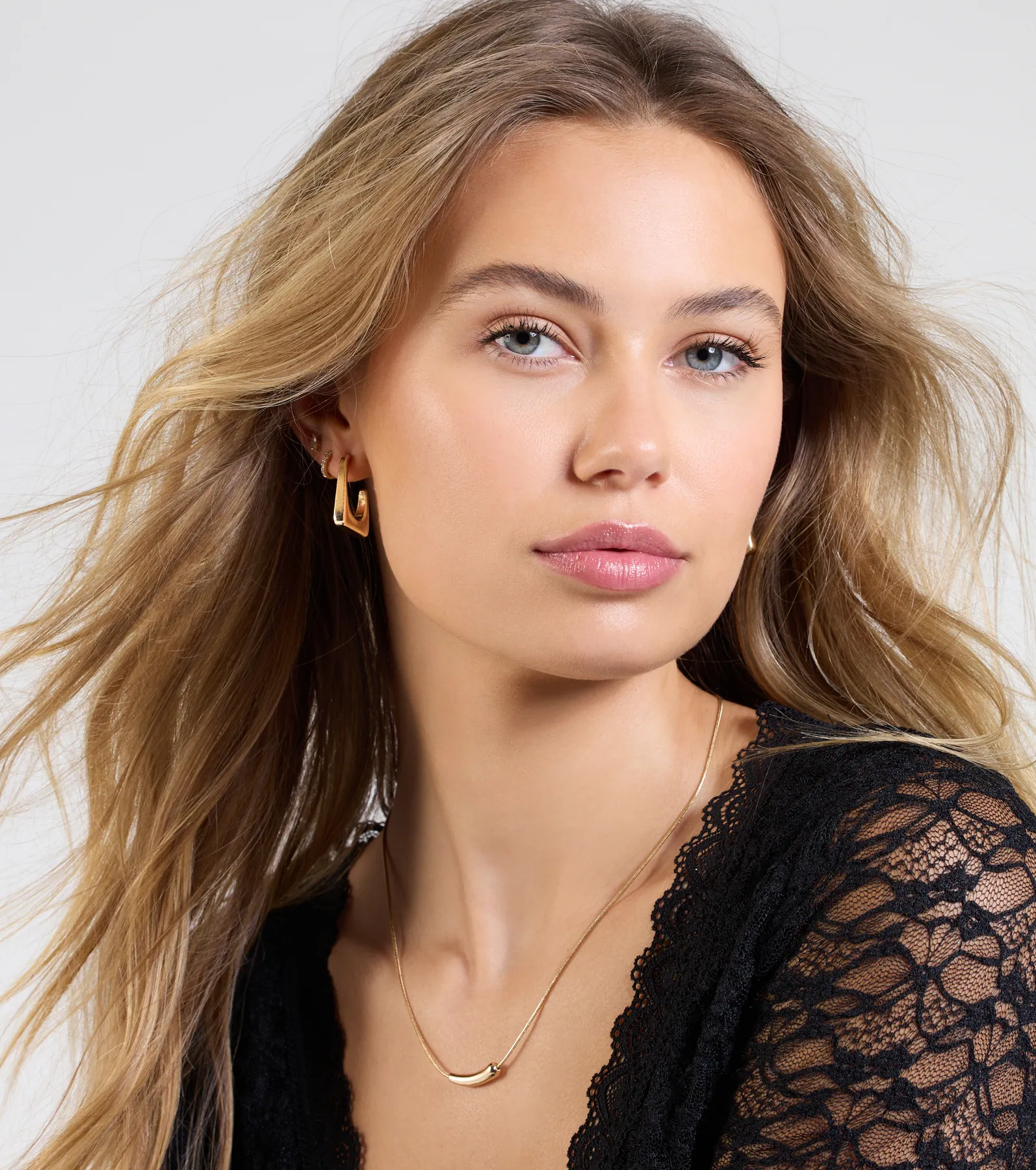 Sleek Moments Three-Pack Earrings Set