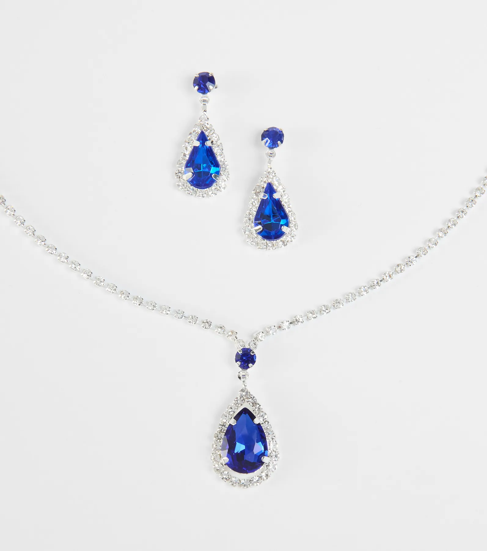 Fairytale Come True Necklace And Earrings Set