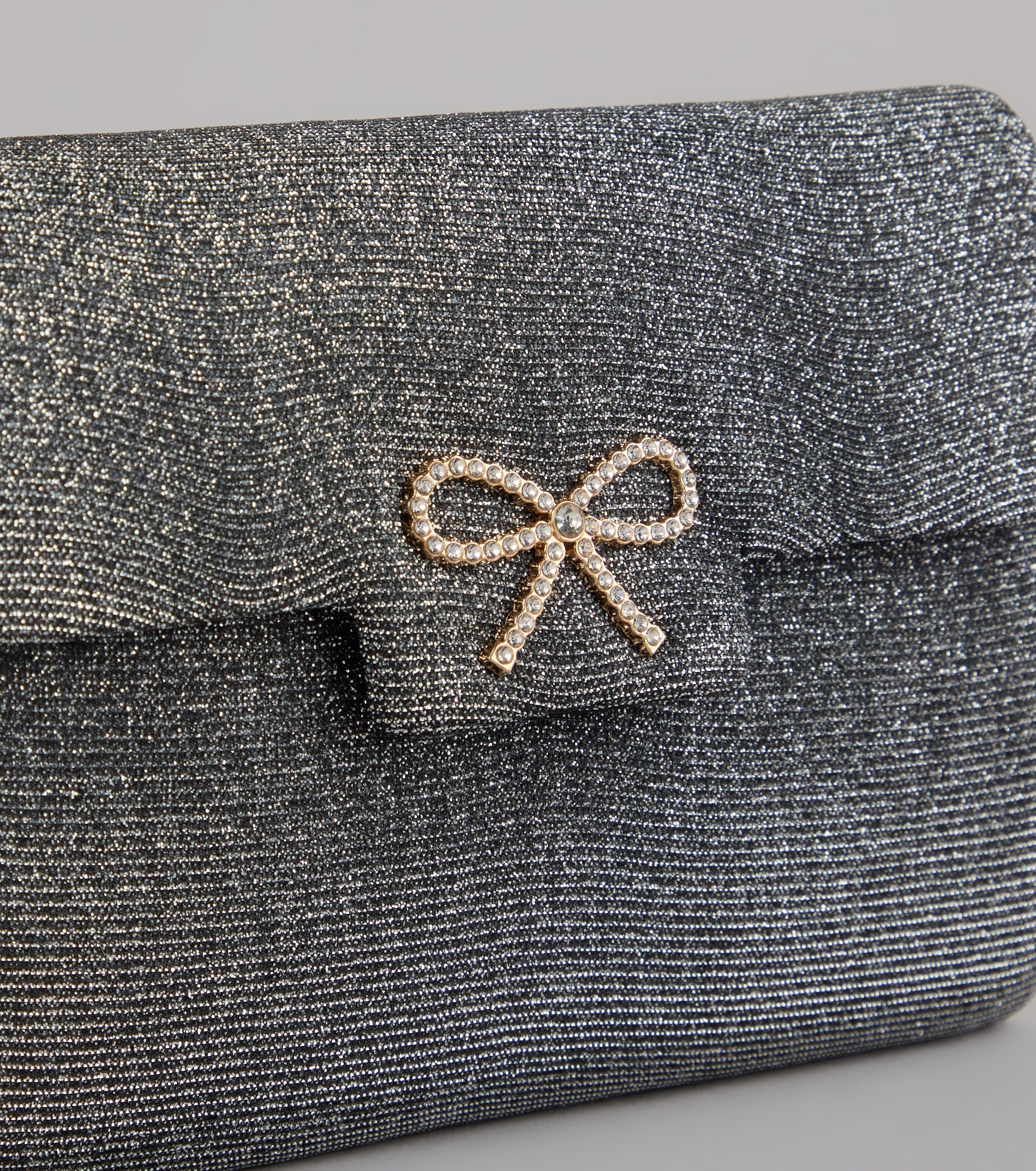 Put A Bow On It Sparkle Clutch