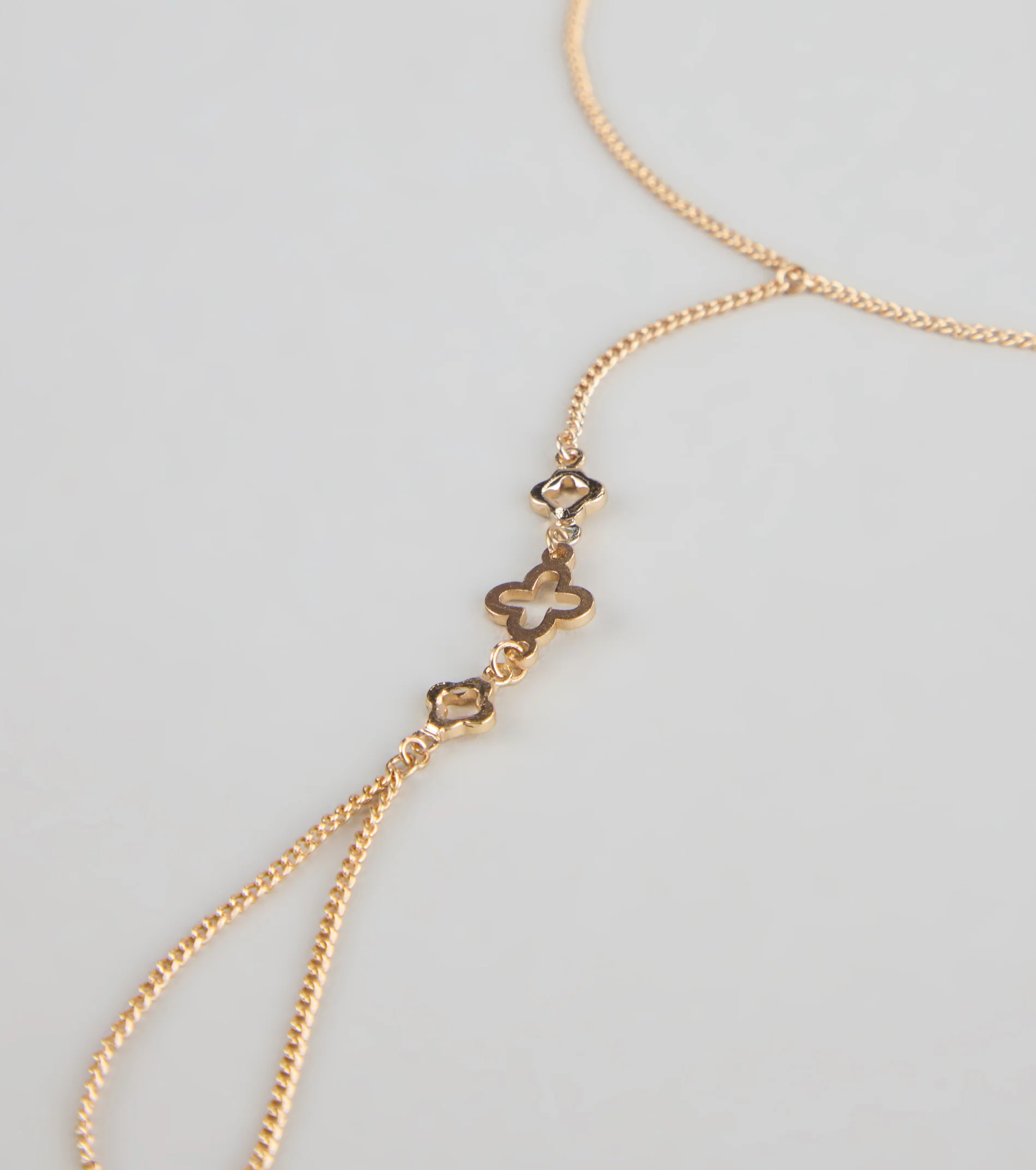Dainty Glam Hand Chain