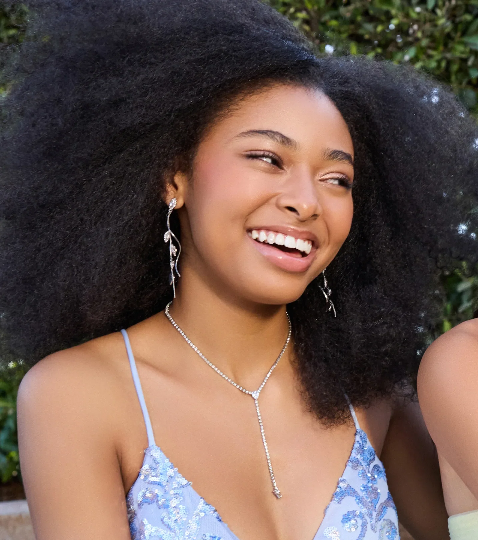 Elegant Nature Rhinestone Leaf Twist Earrings