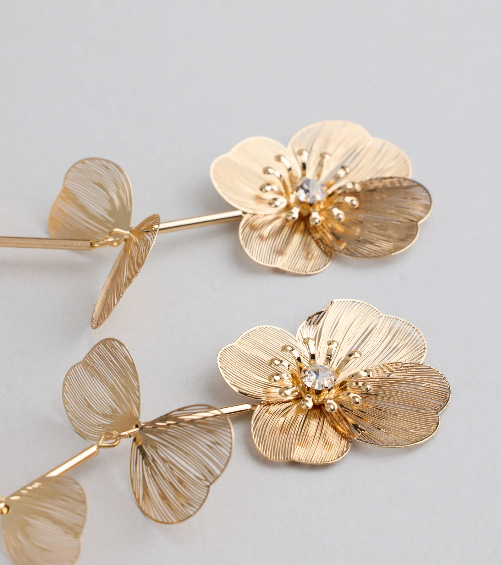 Bloom And Glow Floral Earrings