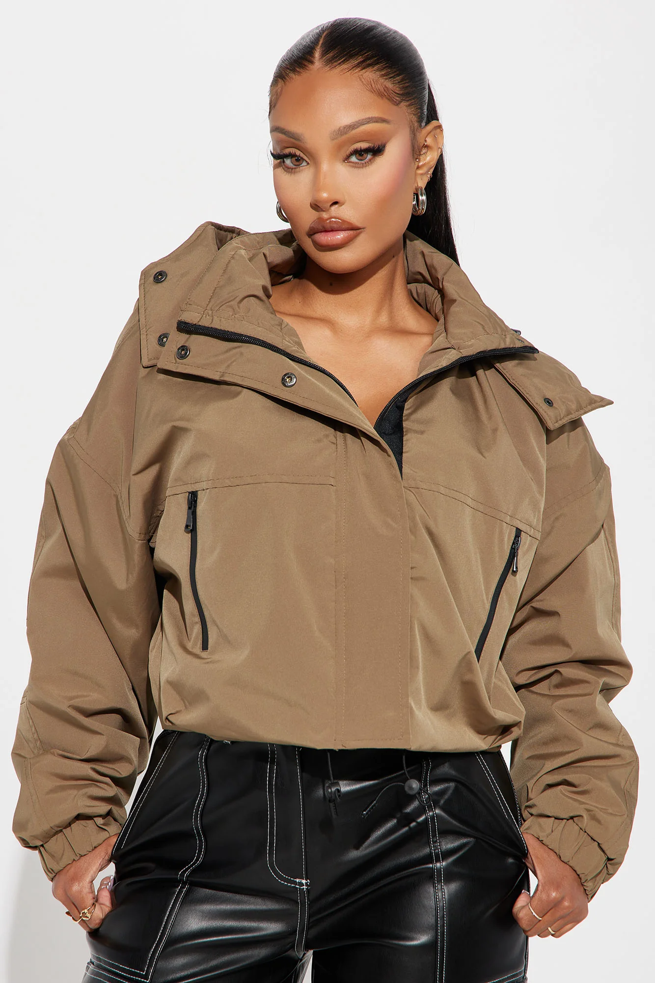 Kita Windbreaker Jacket - Olive