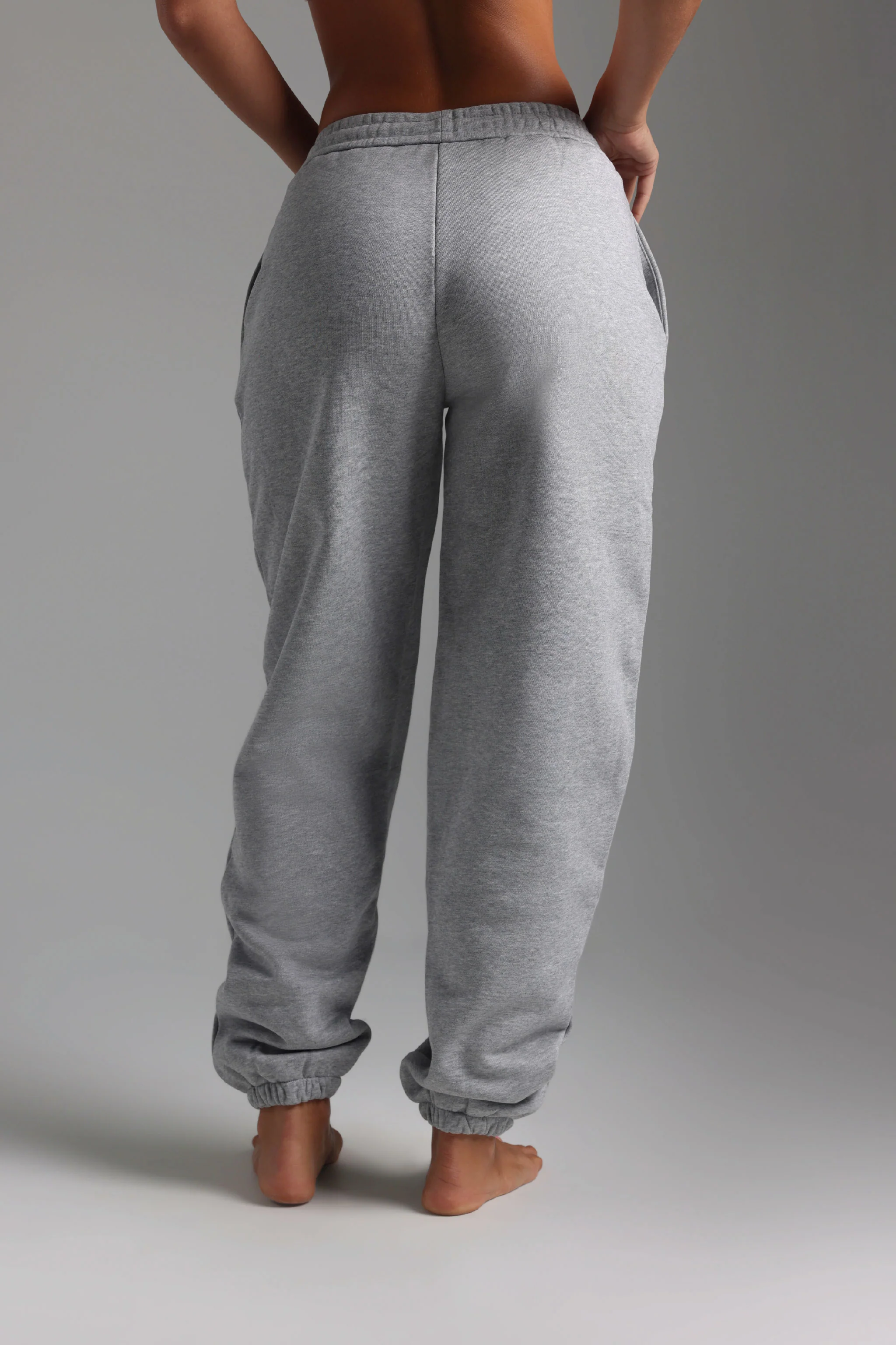 Jogger Fit Sweatpants - Heather Gray