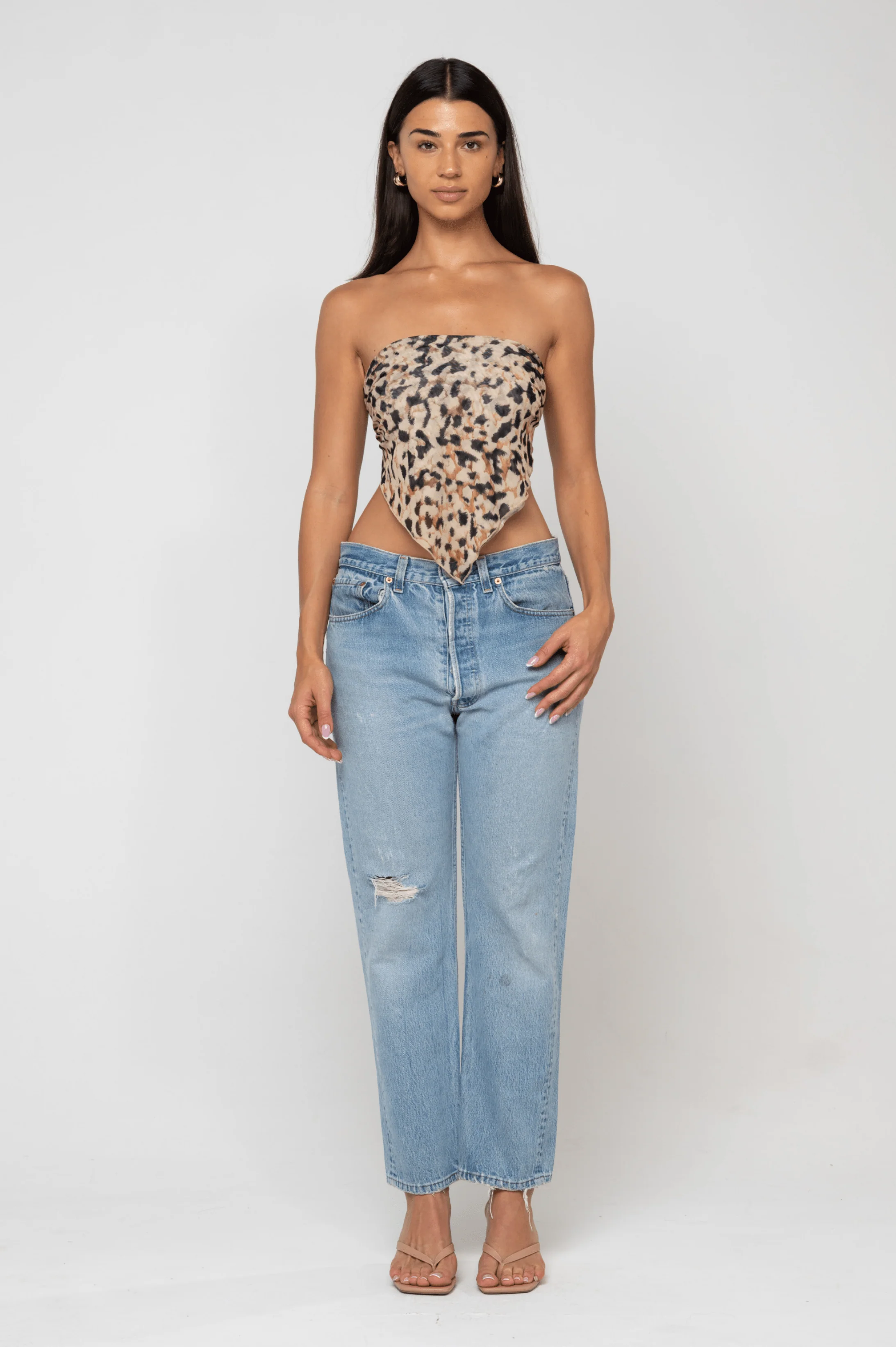 Perfect Scarf Top and Sarong in Balthazar