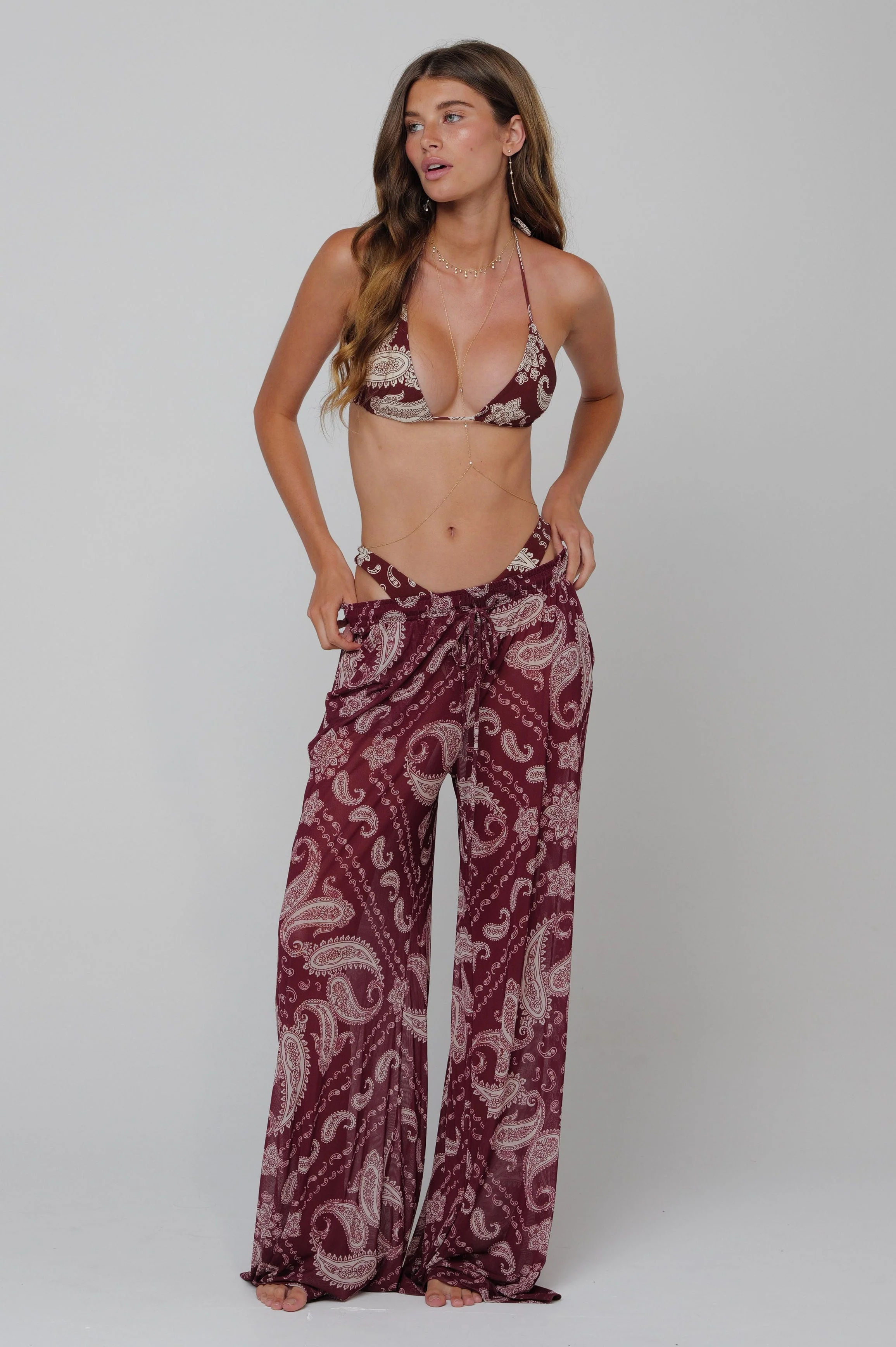 Chase Mesh Pant in Bronco