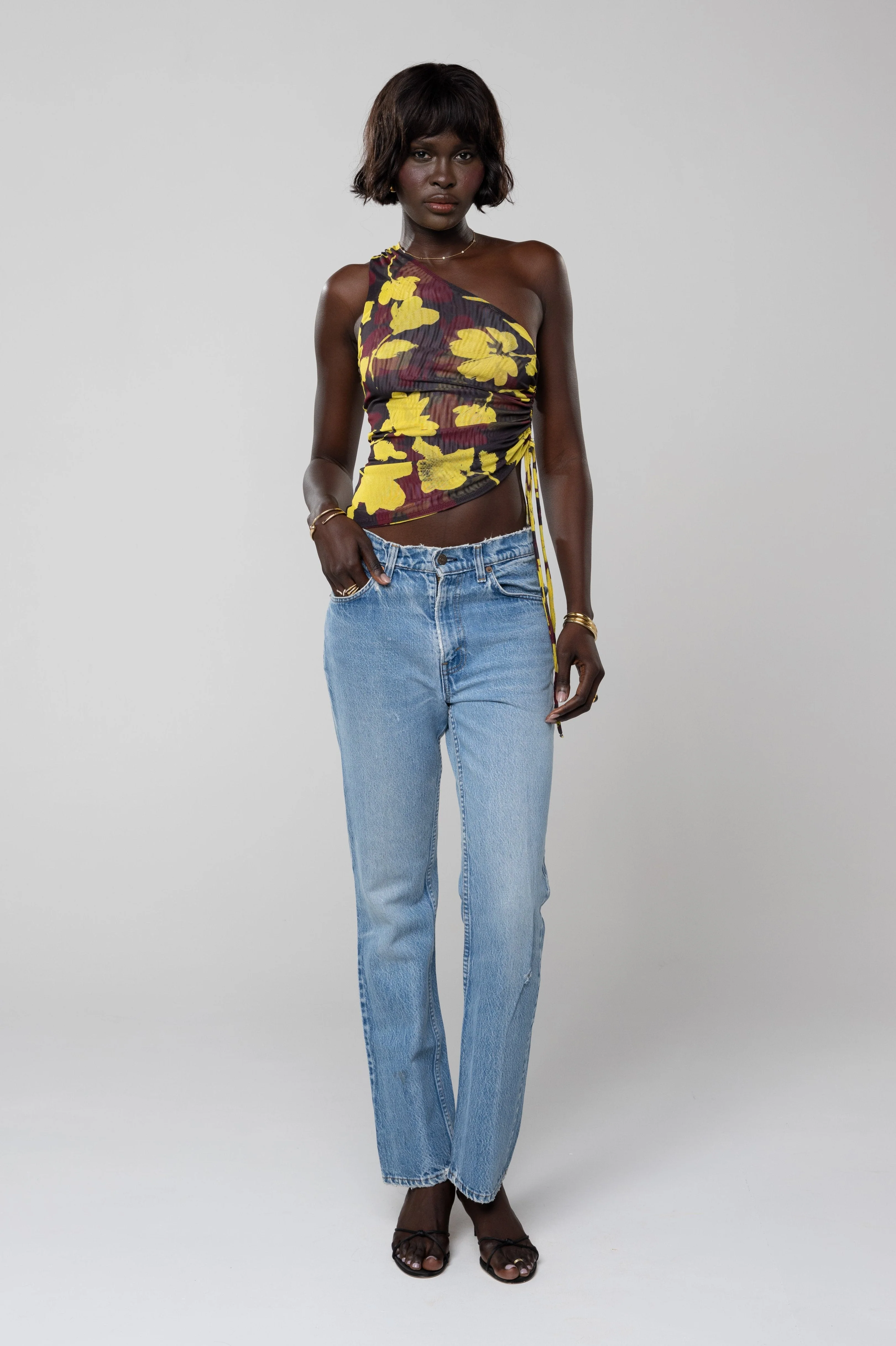 Crystal Top in Sangria