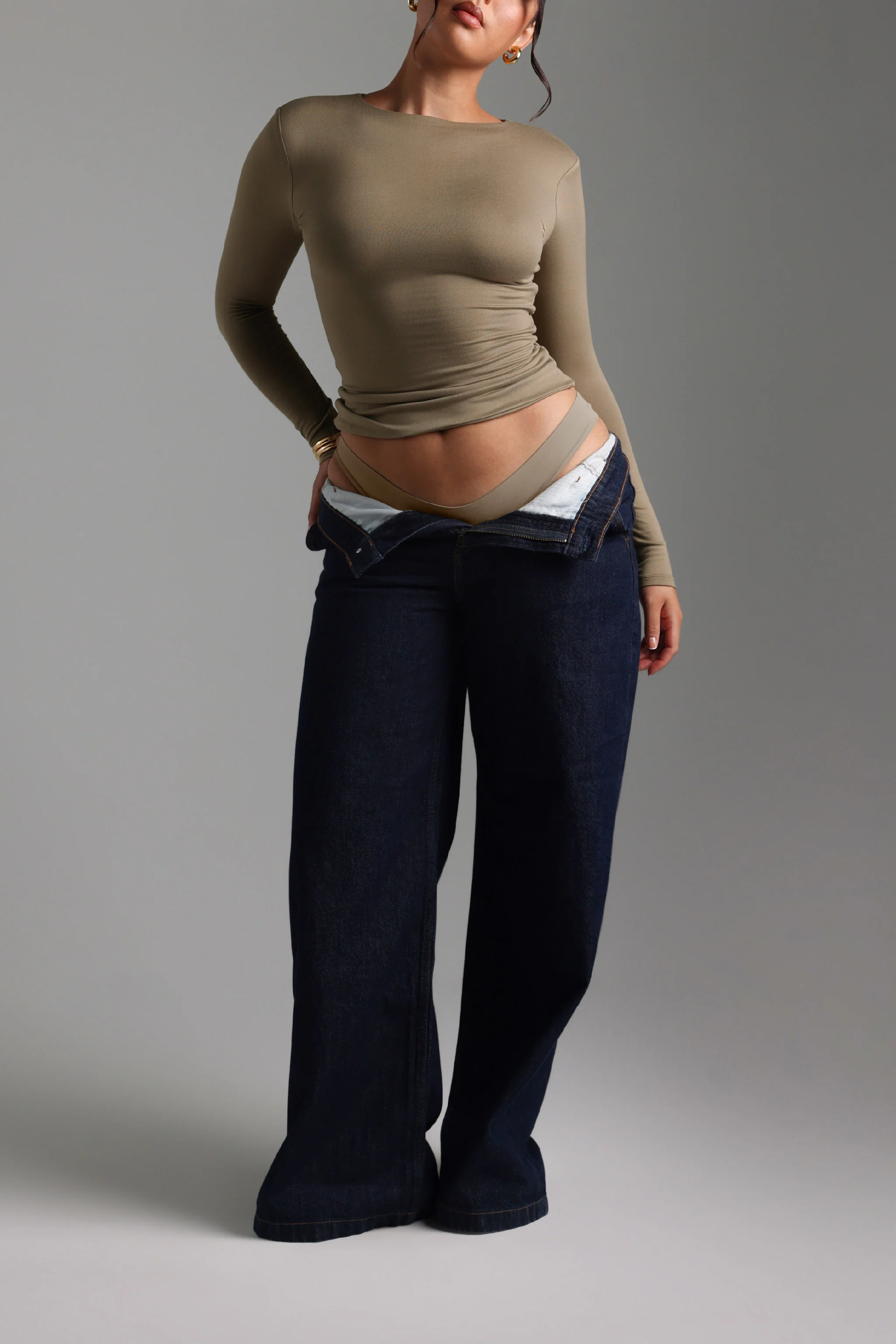 Mist Long Sleeve T-Shirt - Latte Taupe