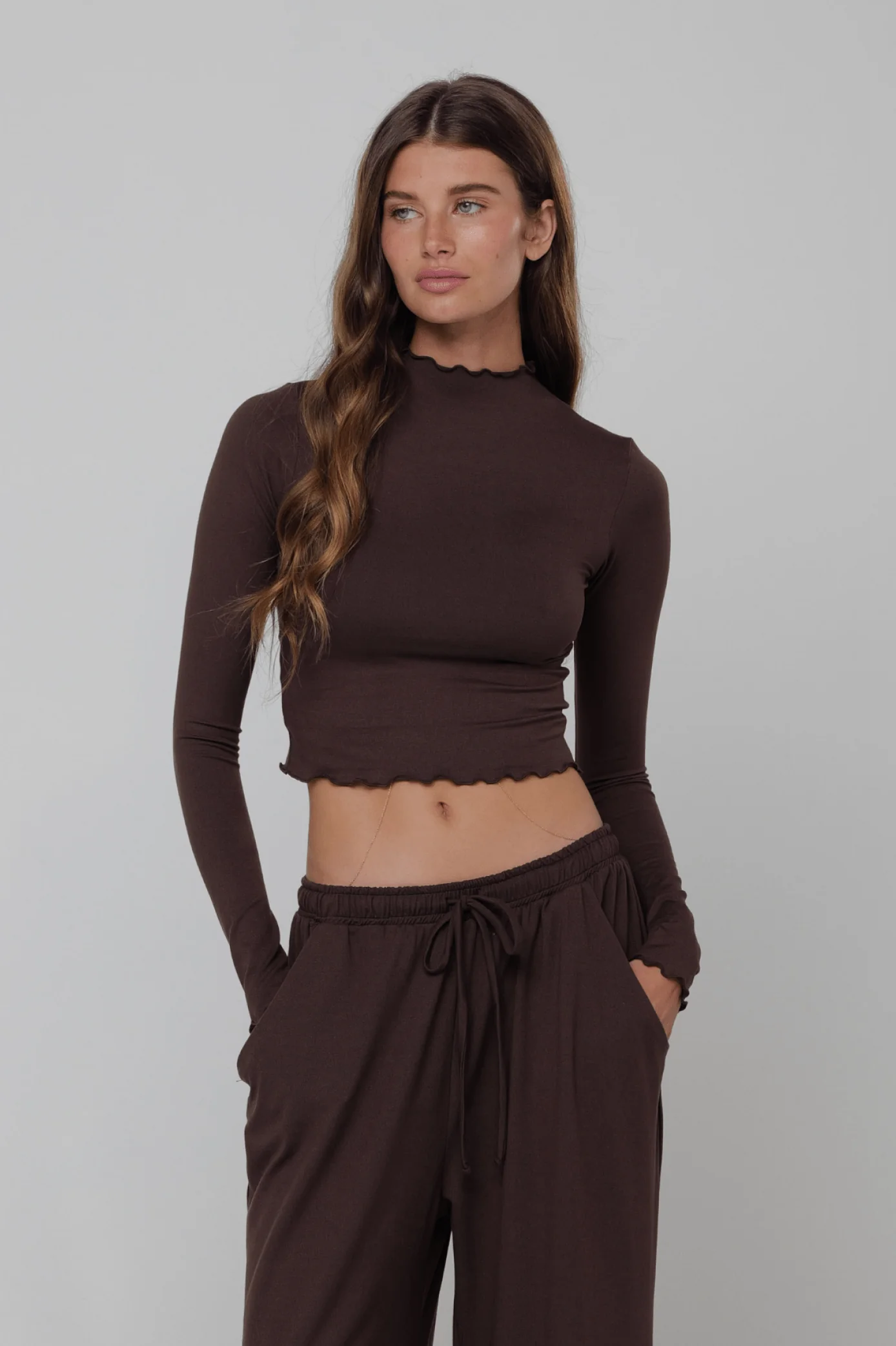 Ida Top Second Skin in Cacao