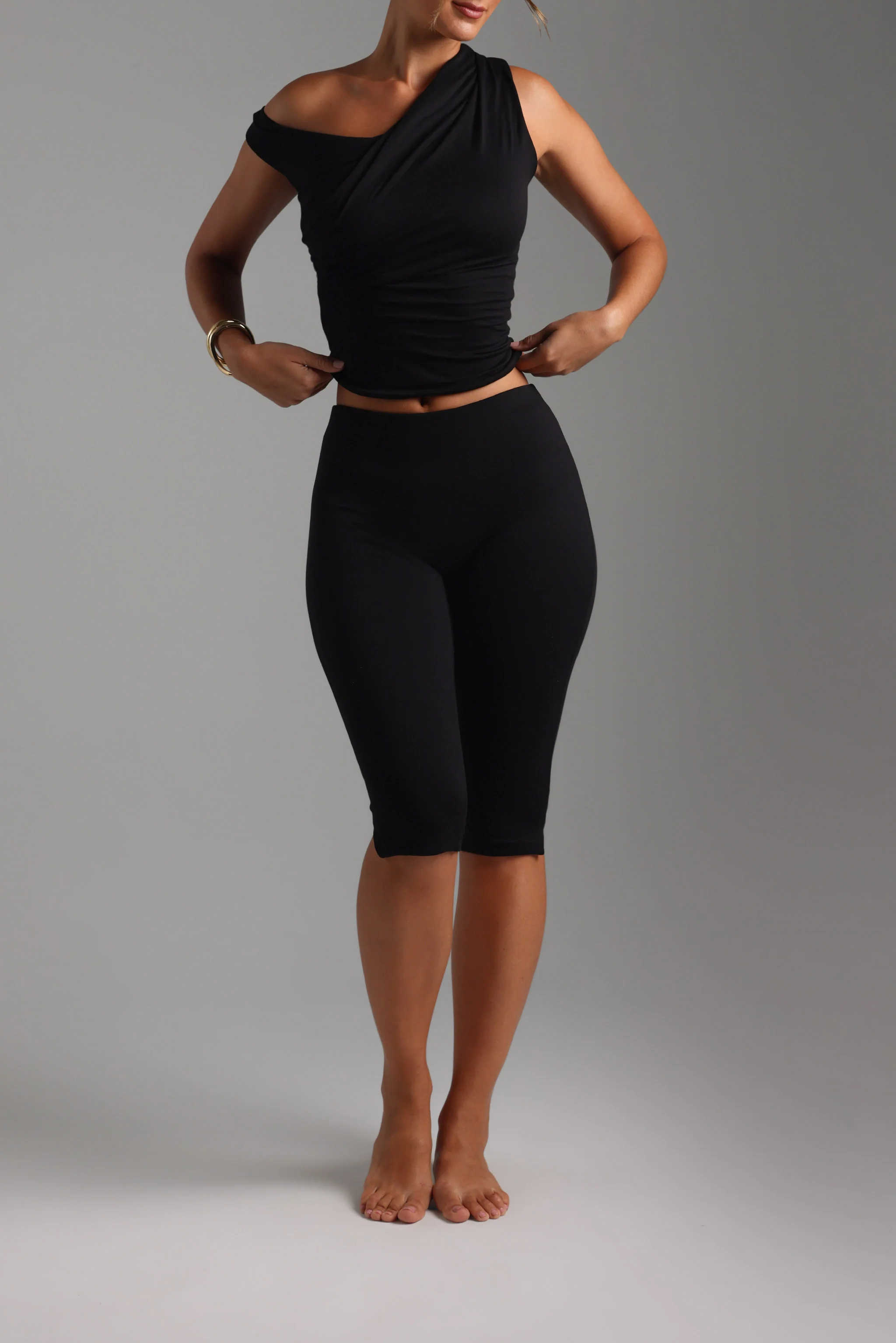 The Capri Pants - Black