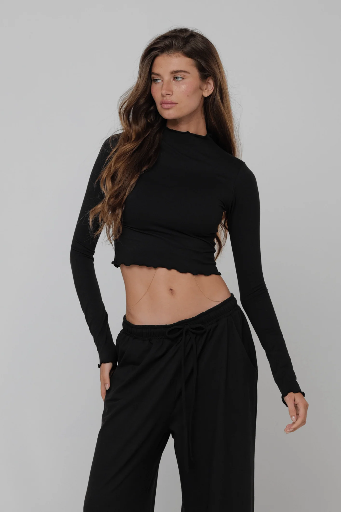 Ida Top Second Skin in Black