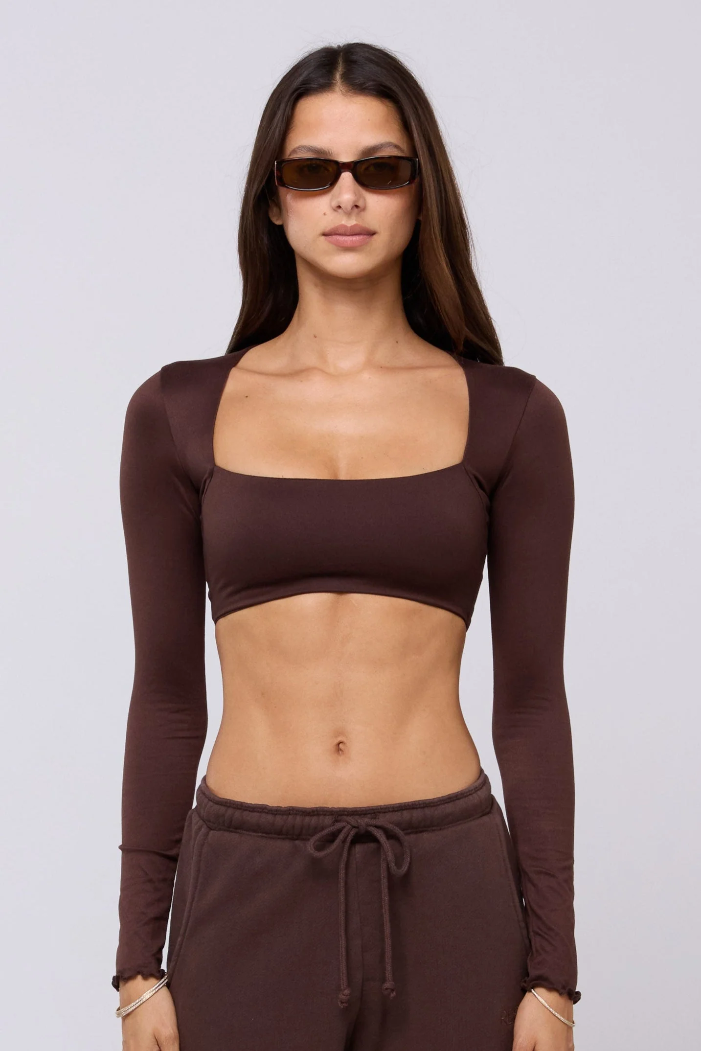 Emily Top in Chocolate