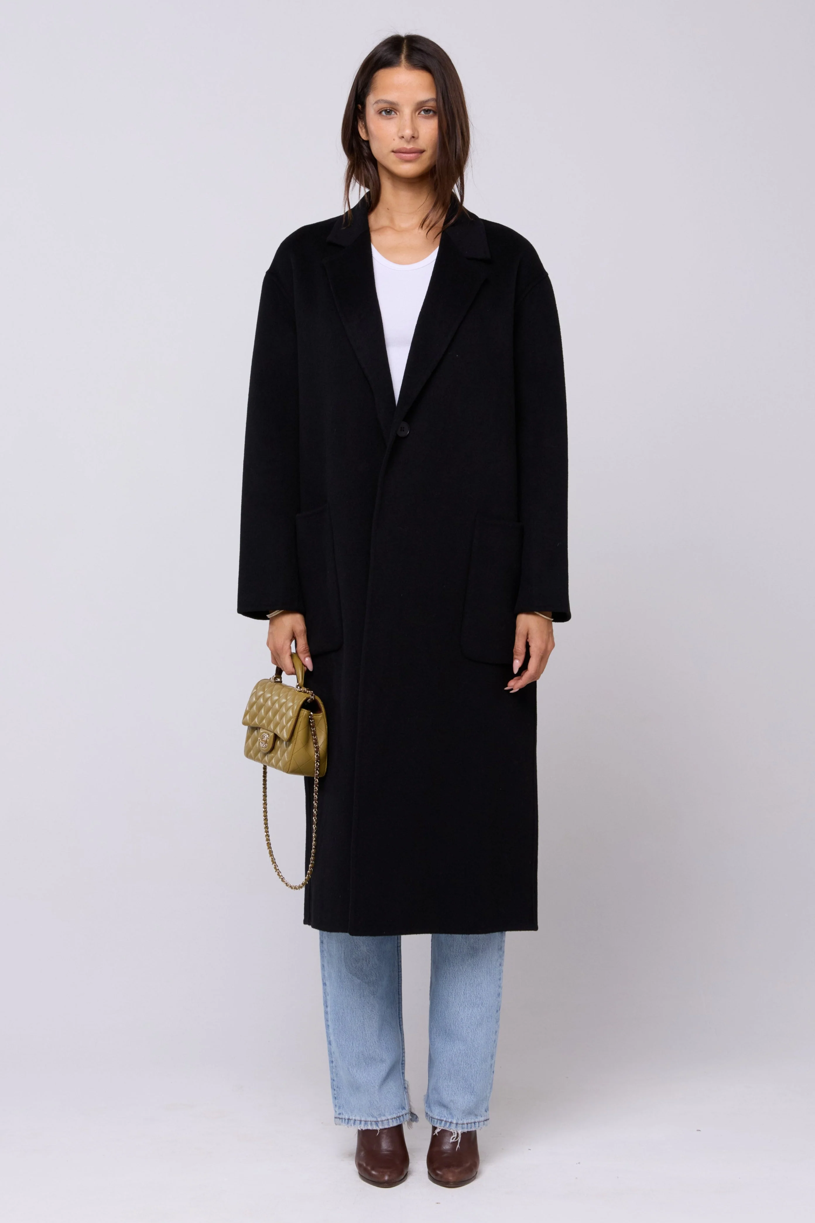 Ryder Coat in Black