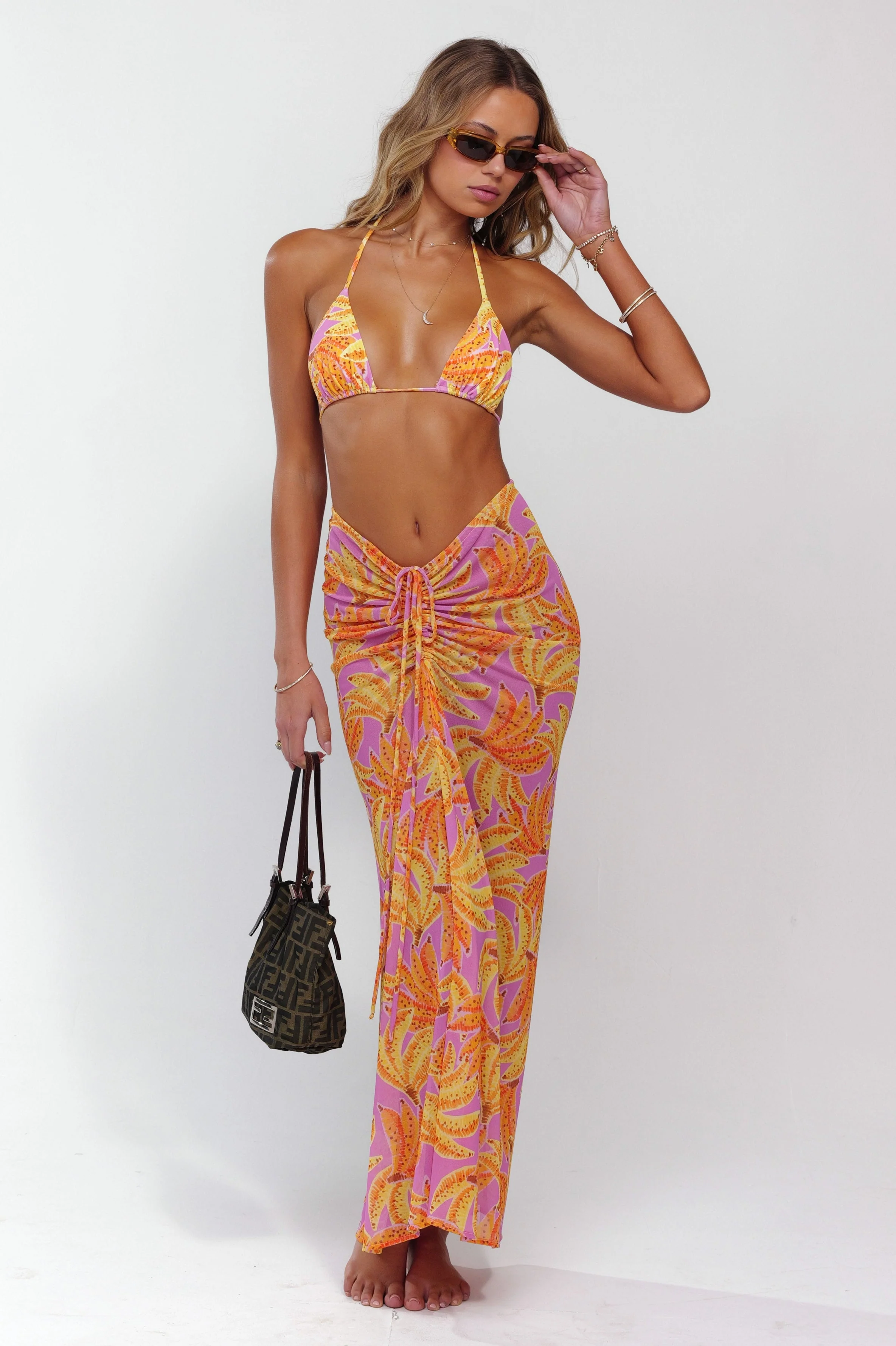 Ziggy Mesh Skirt in Chiquita