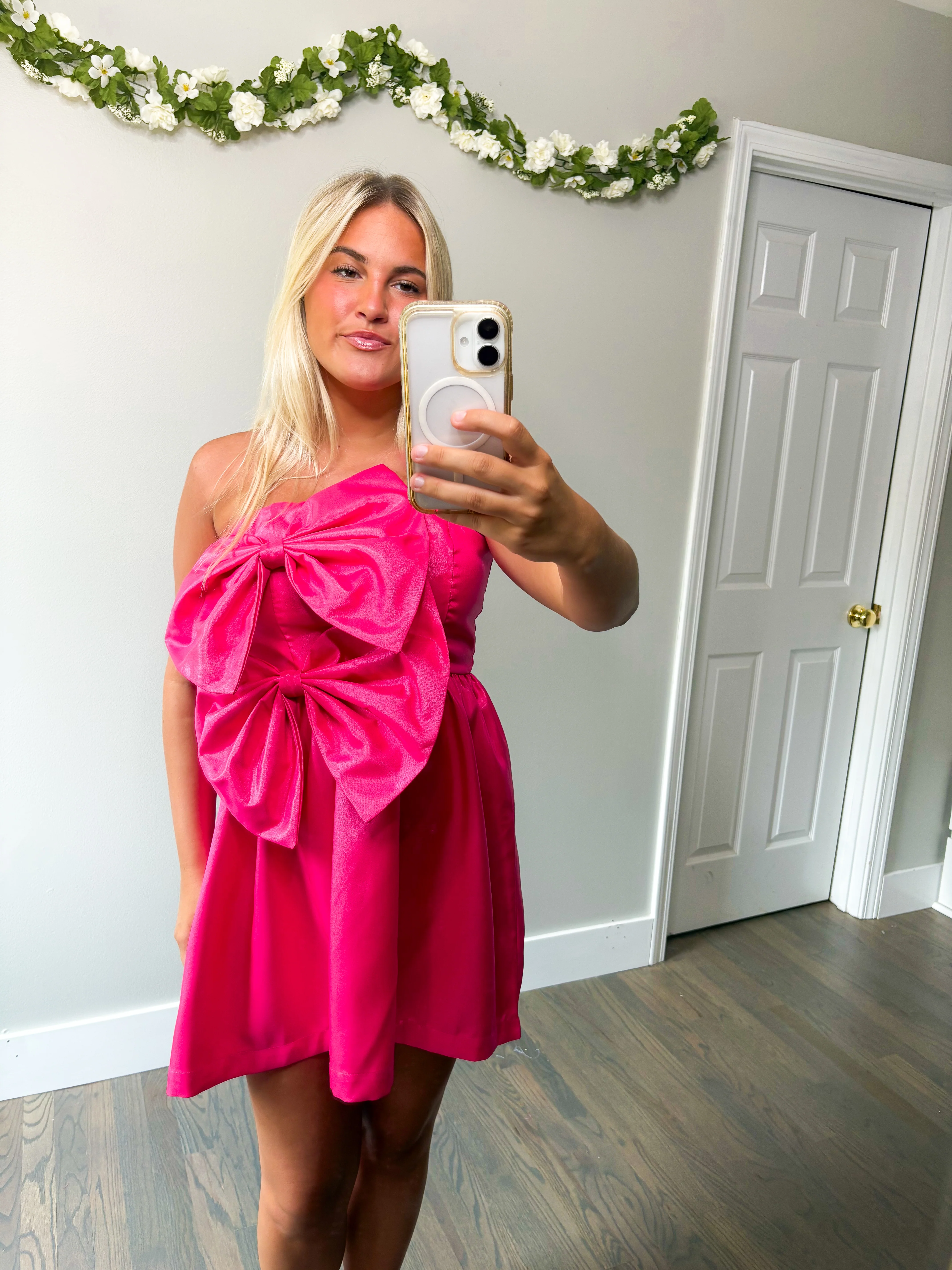 Claire Strapless Mini Dress