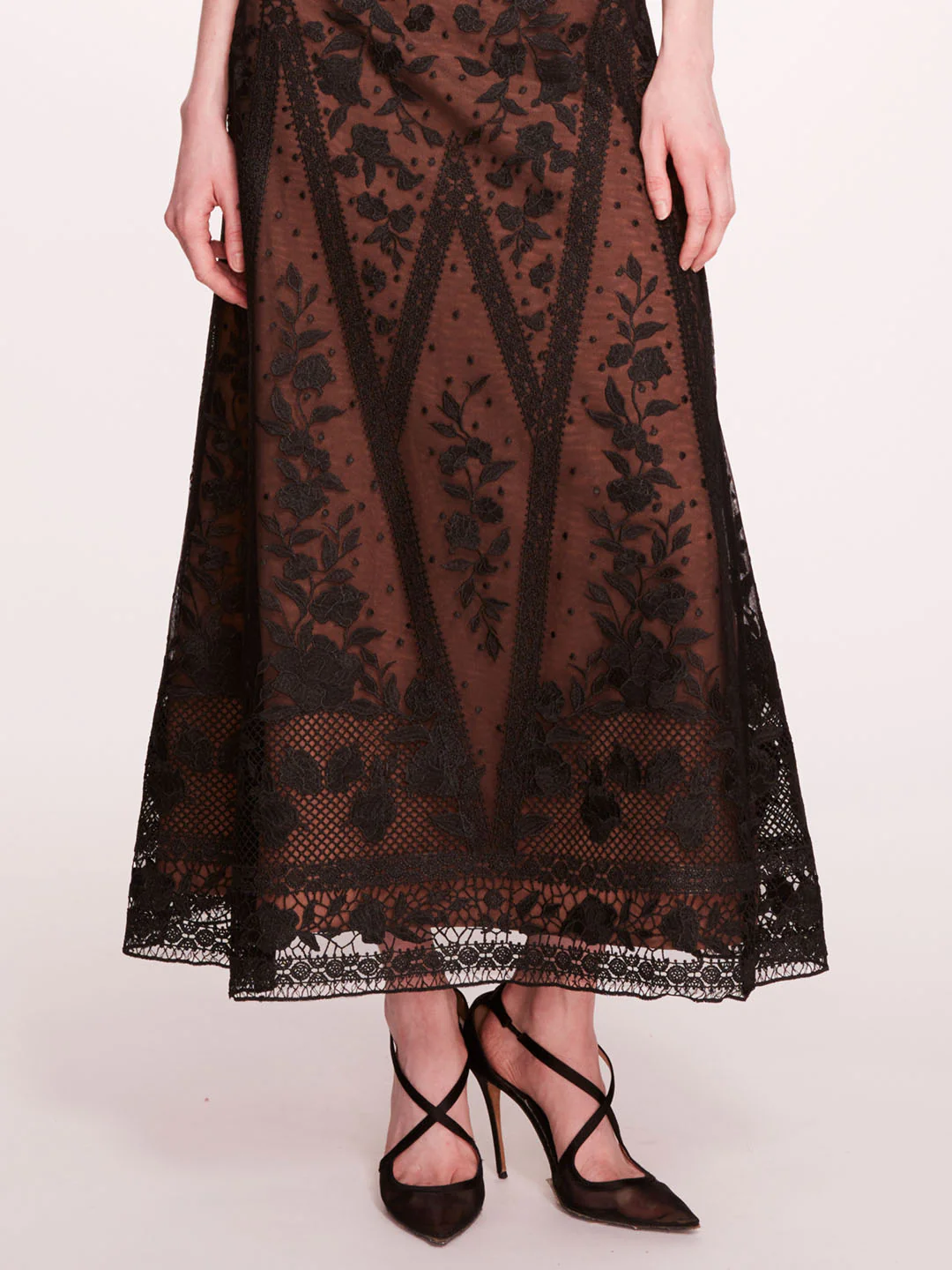 Spear Garden Midi Dress