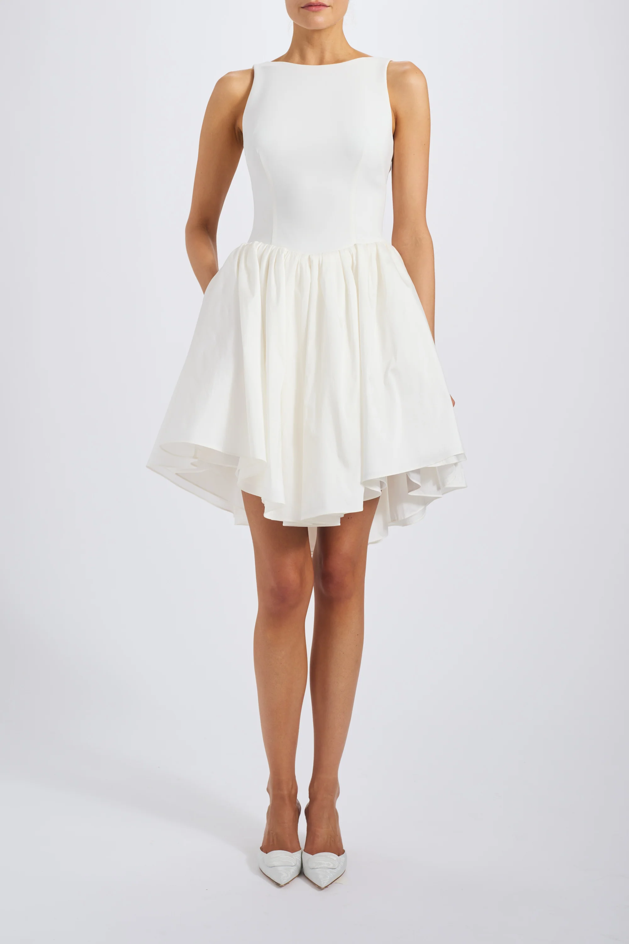 Drop-waist Short Dress