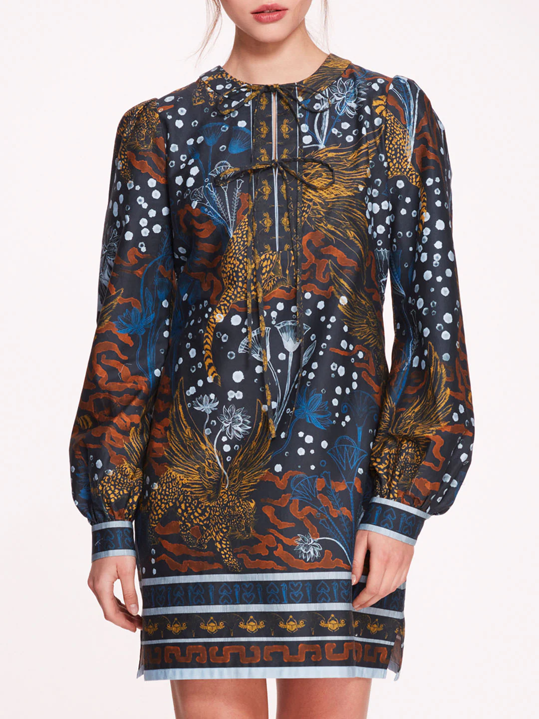 Flying Cheetah Mini Dress