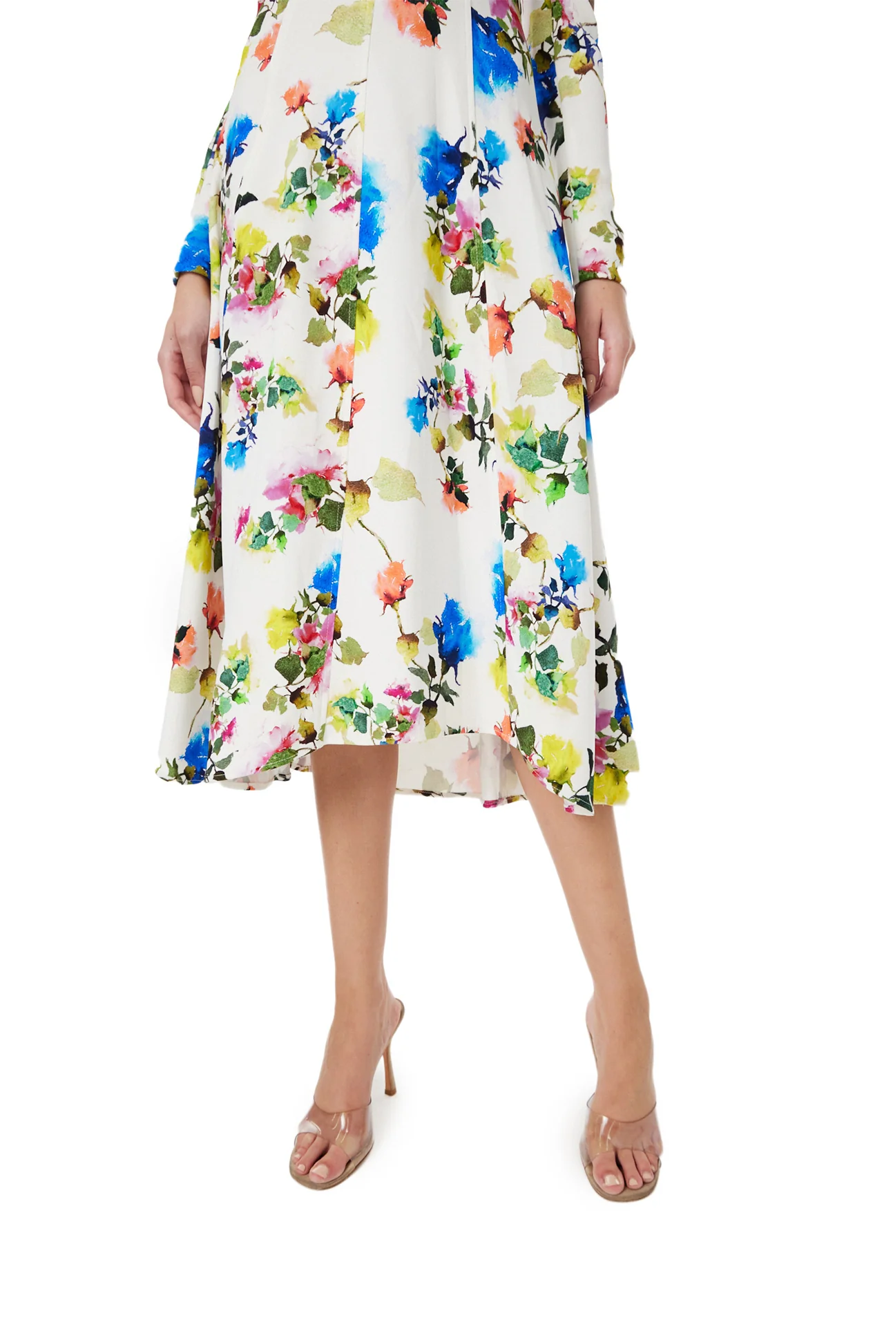 Floral Long Sleeve Day Dress