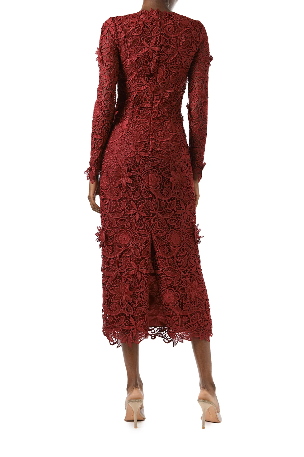 Long Sleeve Lace Sheath