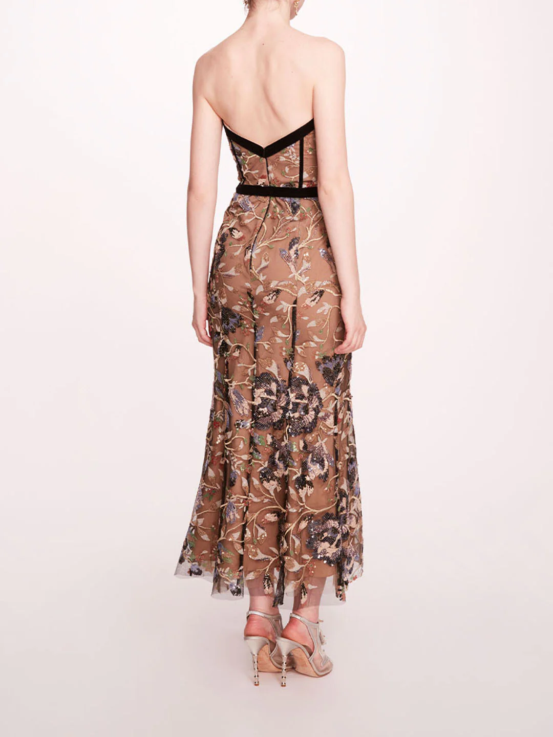 Climbing Vines Midi Dress