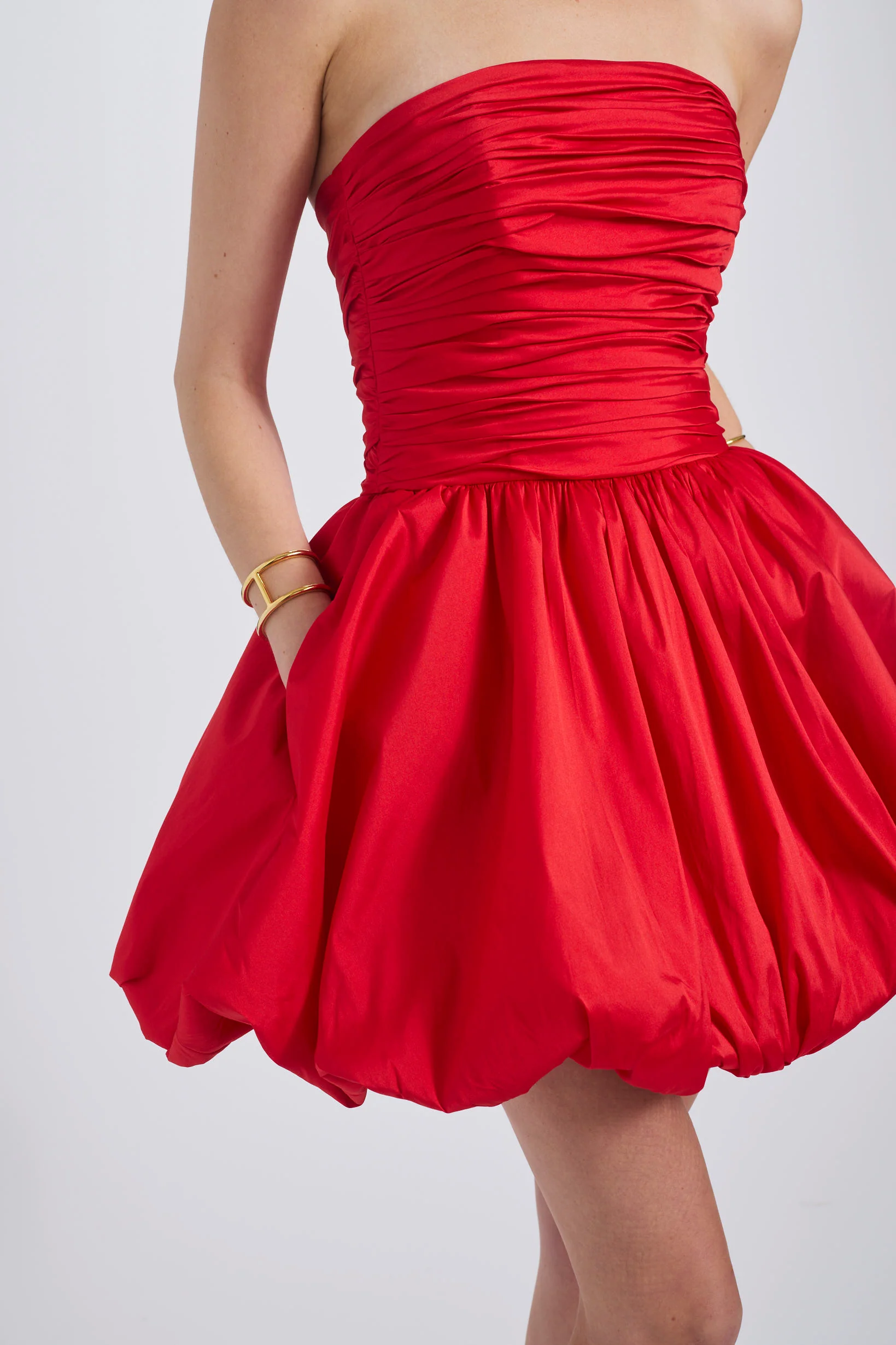 Taffeta Mini Dress