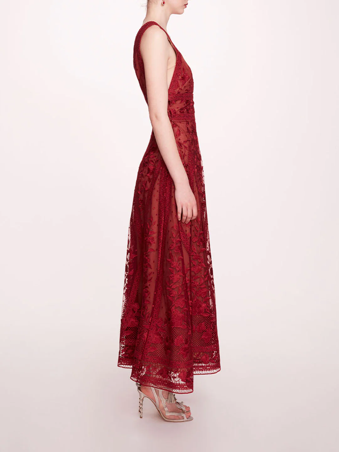 Spear Garden Midi Dress