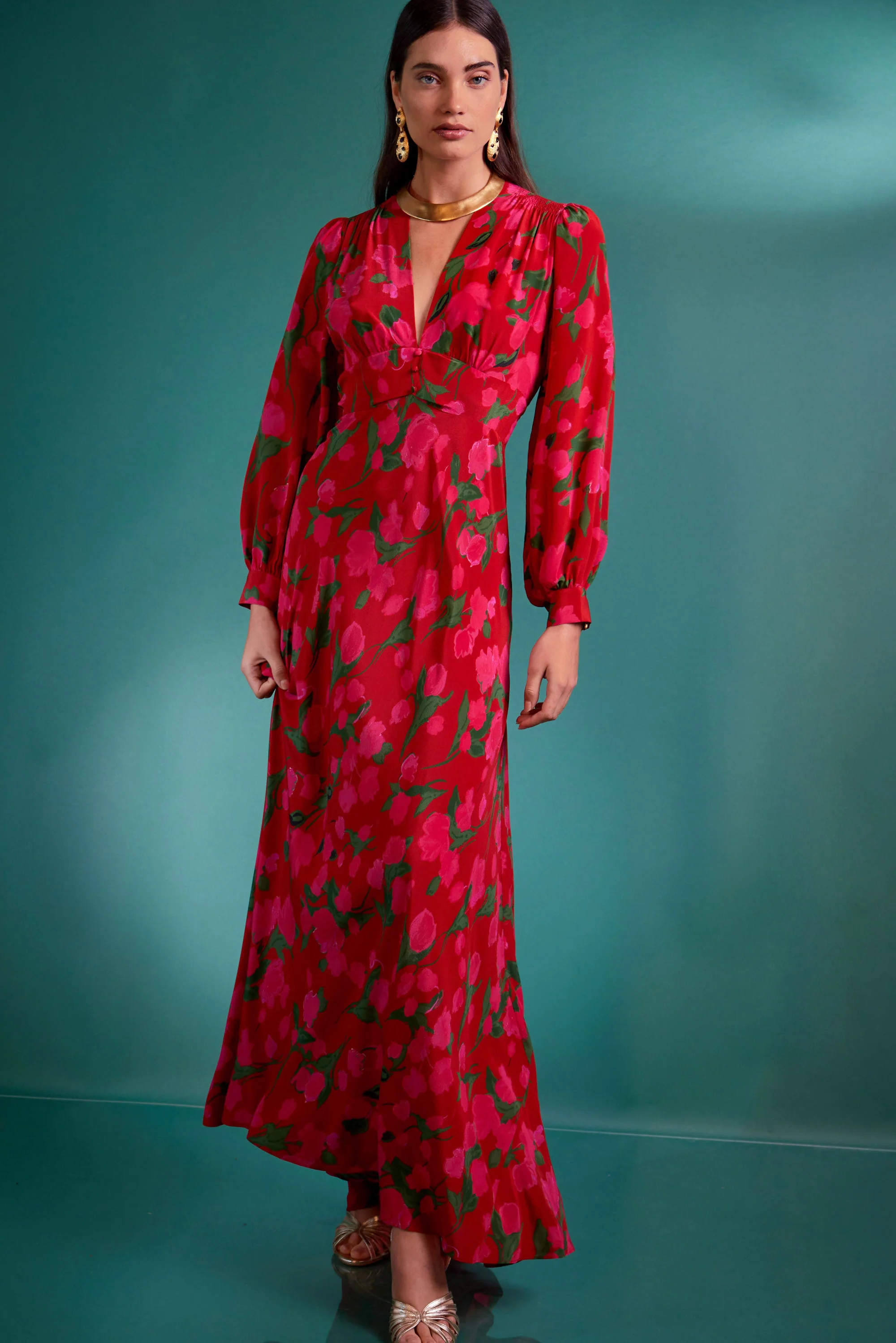 emory - fontainhas floral red