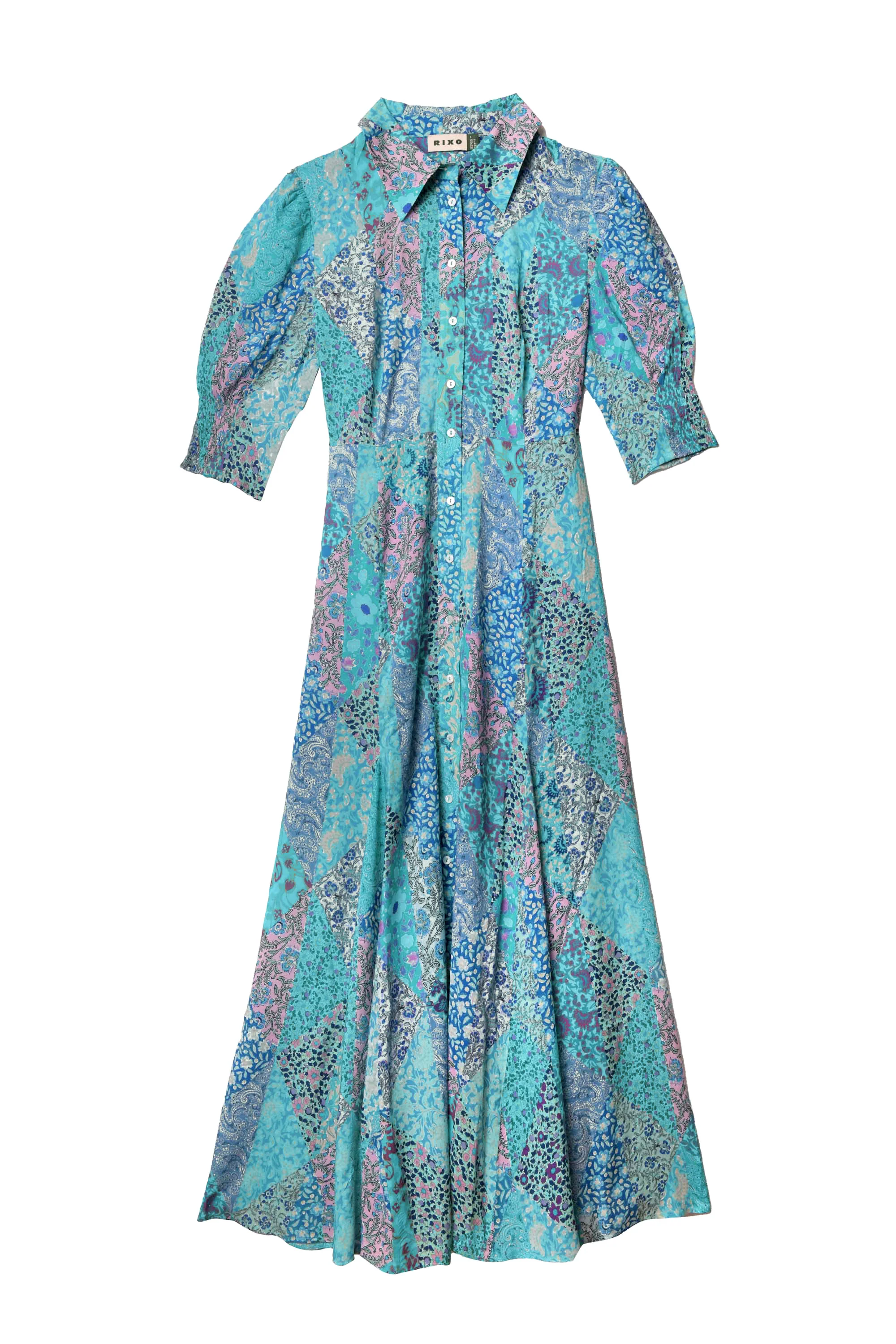 bloom - patchwork blue