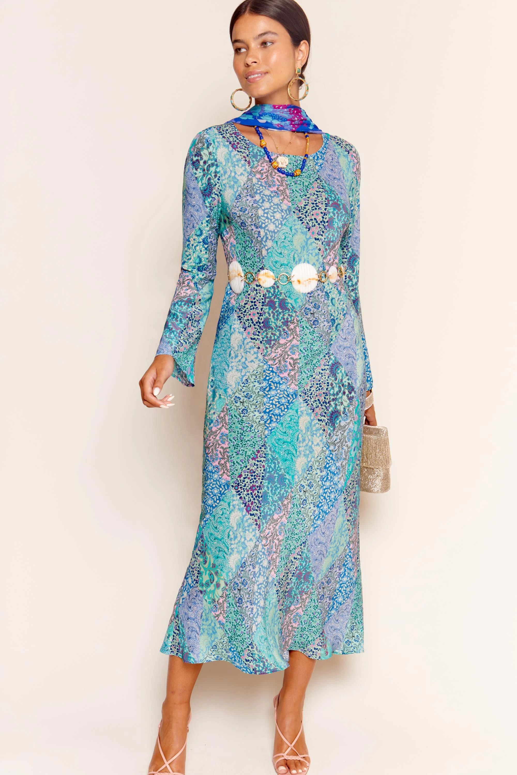 Alondra - Patchwork Blue