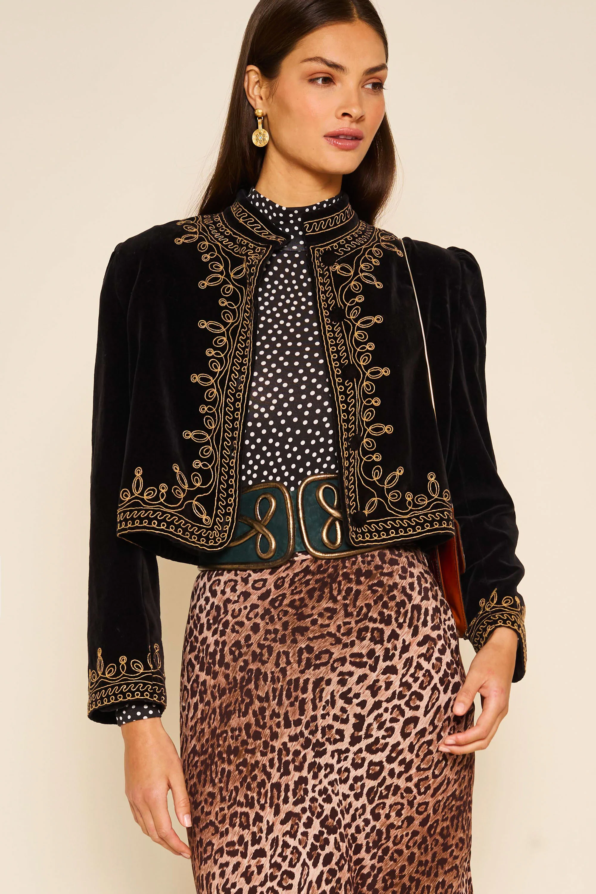 Denver - Soutache Black