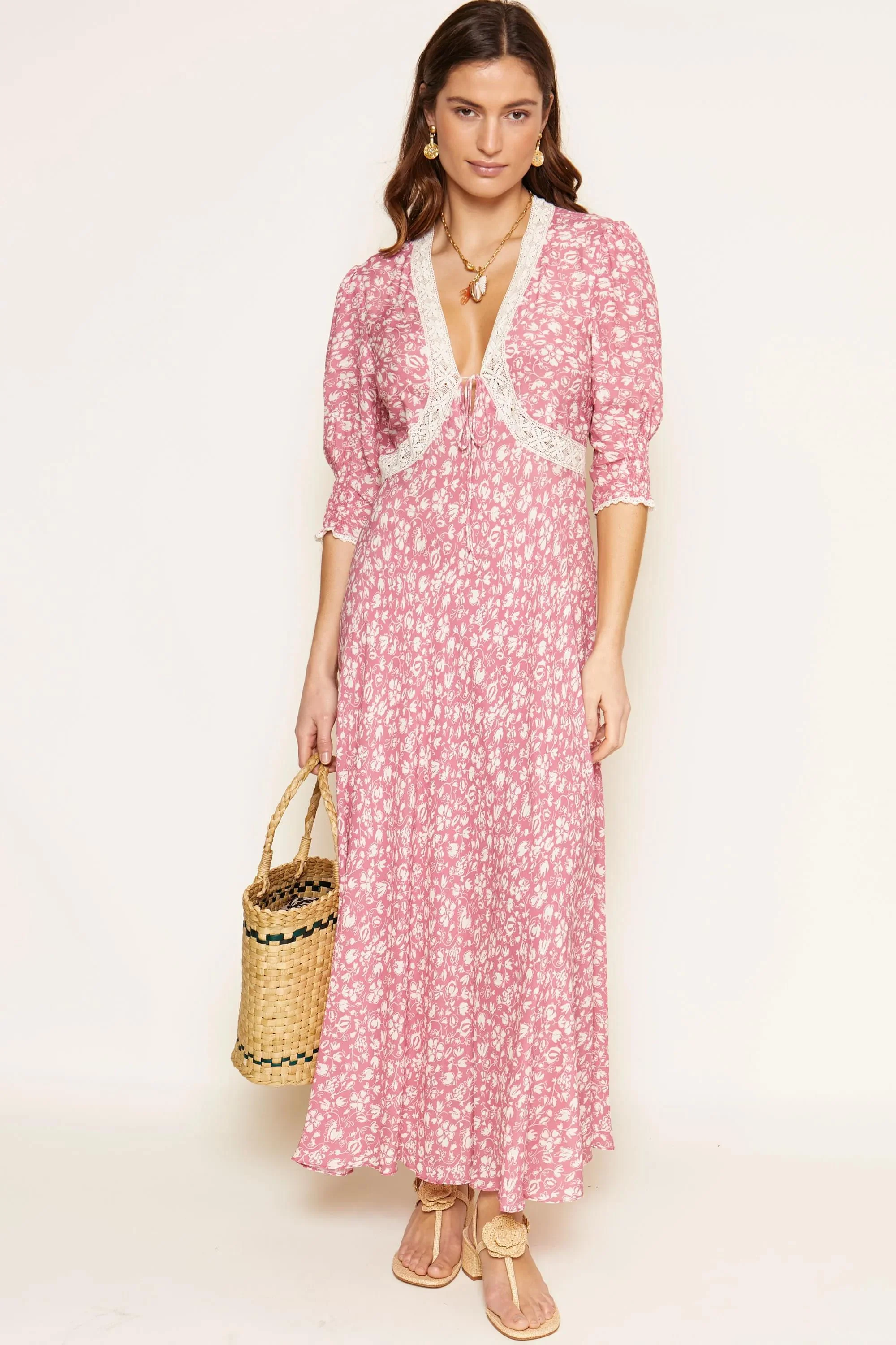 amina - amelie floral pink