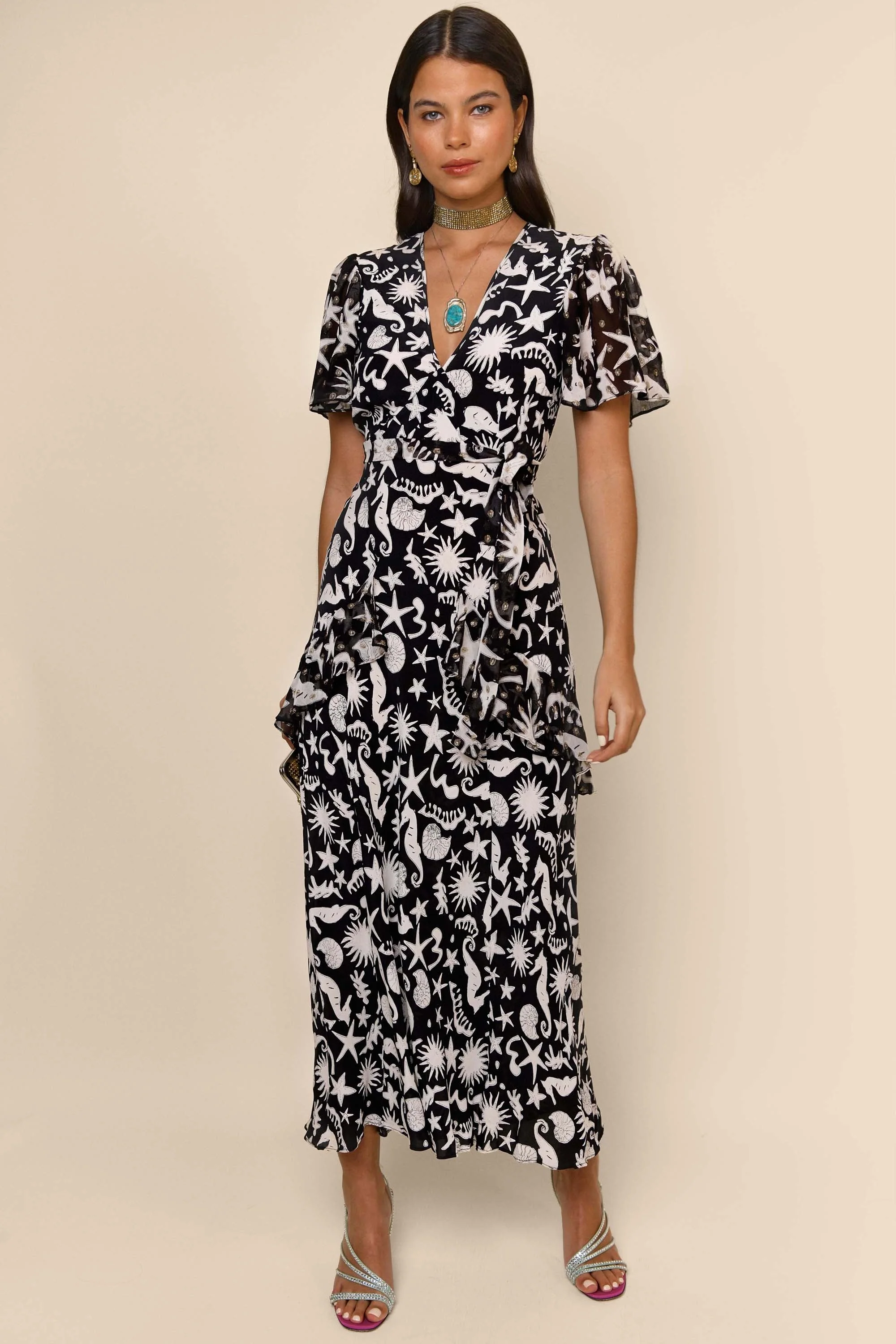 Evie - Abstract Ocean Black