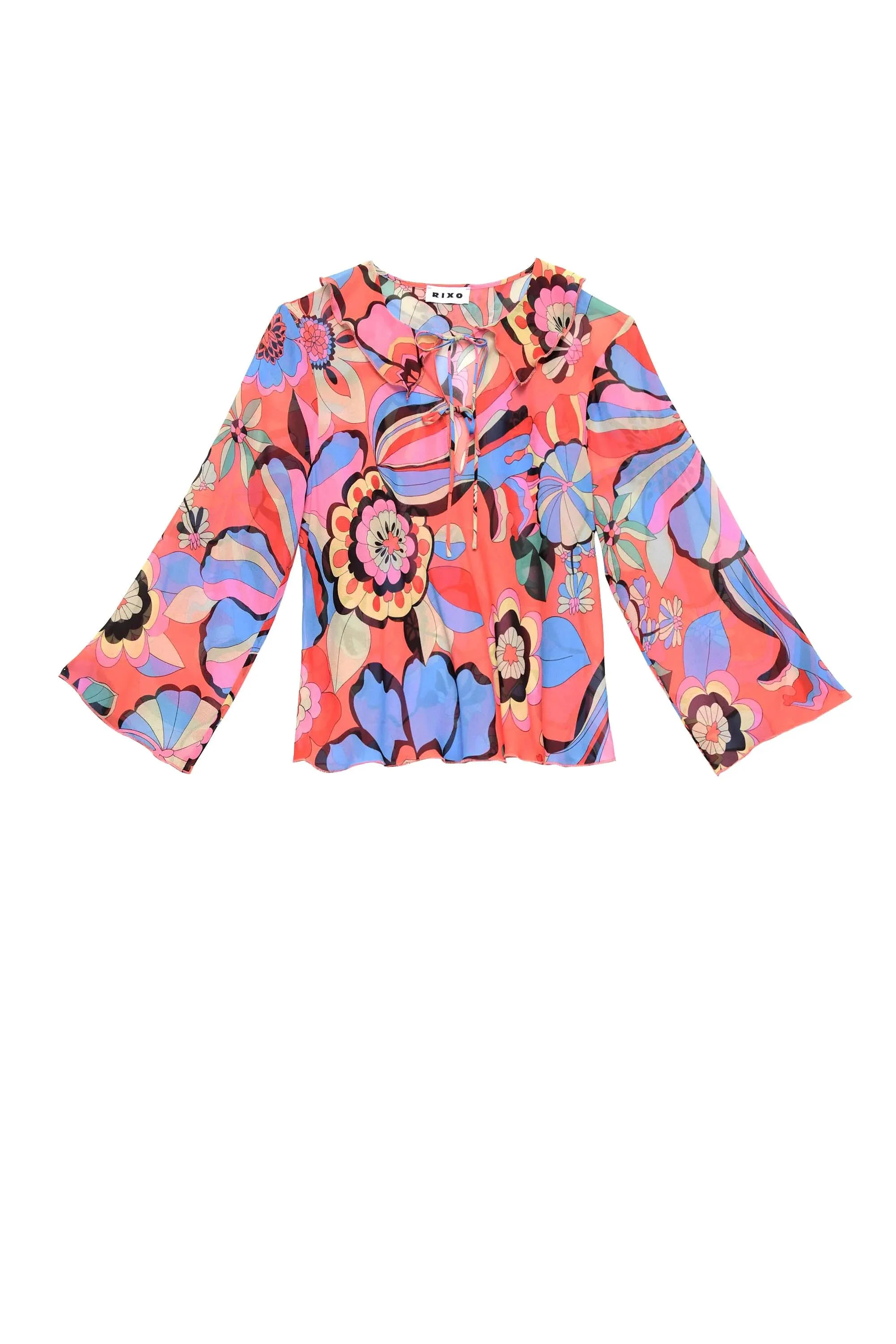 Darwin - Miami Floral Tangerine